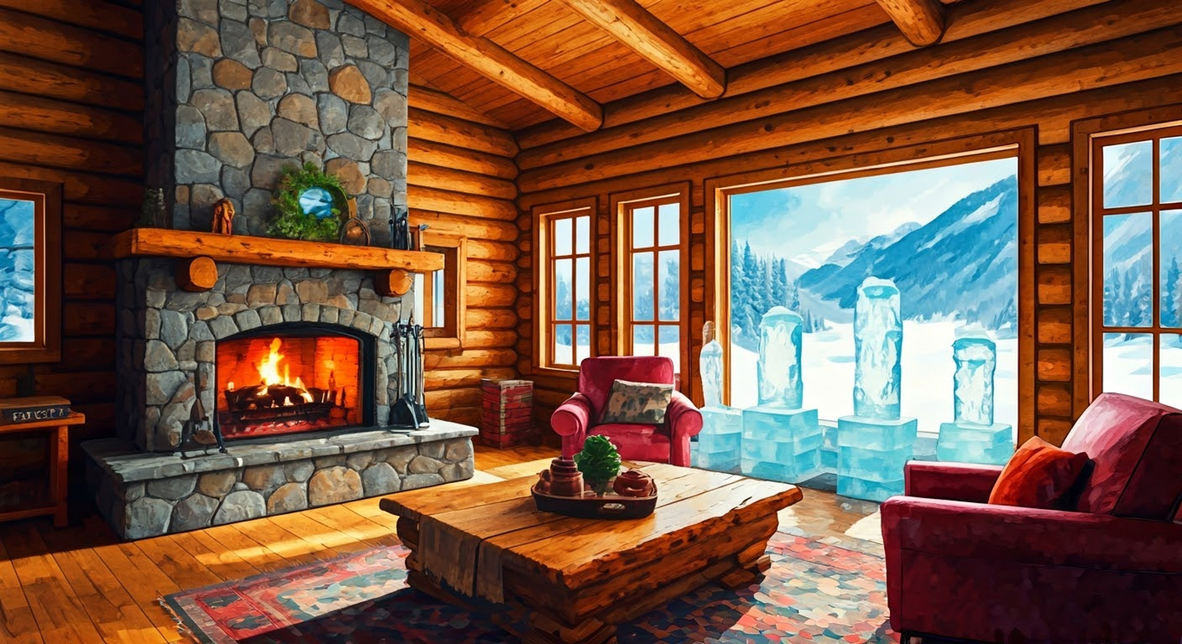 You find yourself at a remote mountain cabin where Bobby Drake has created a peaceful winter wonderland retreat. As frost patterns dance across windows and soft snowfall blankets the surrounding forest, Bobby's gentle presence provides both literal and emotional shelter from the outside world. His thoughtful nature and ability to maintain the perfect cozy temperature make him an ideal companion for deep conversations and quiet contemplation. The isolation allows you both to let your guards down in ways the busy mansion never permits.