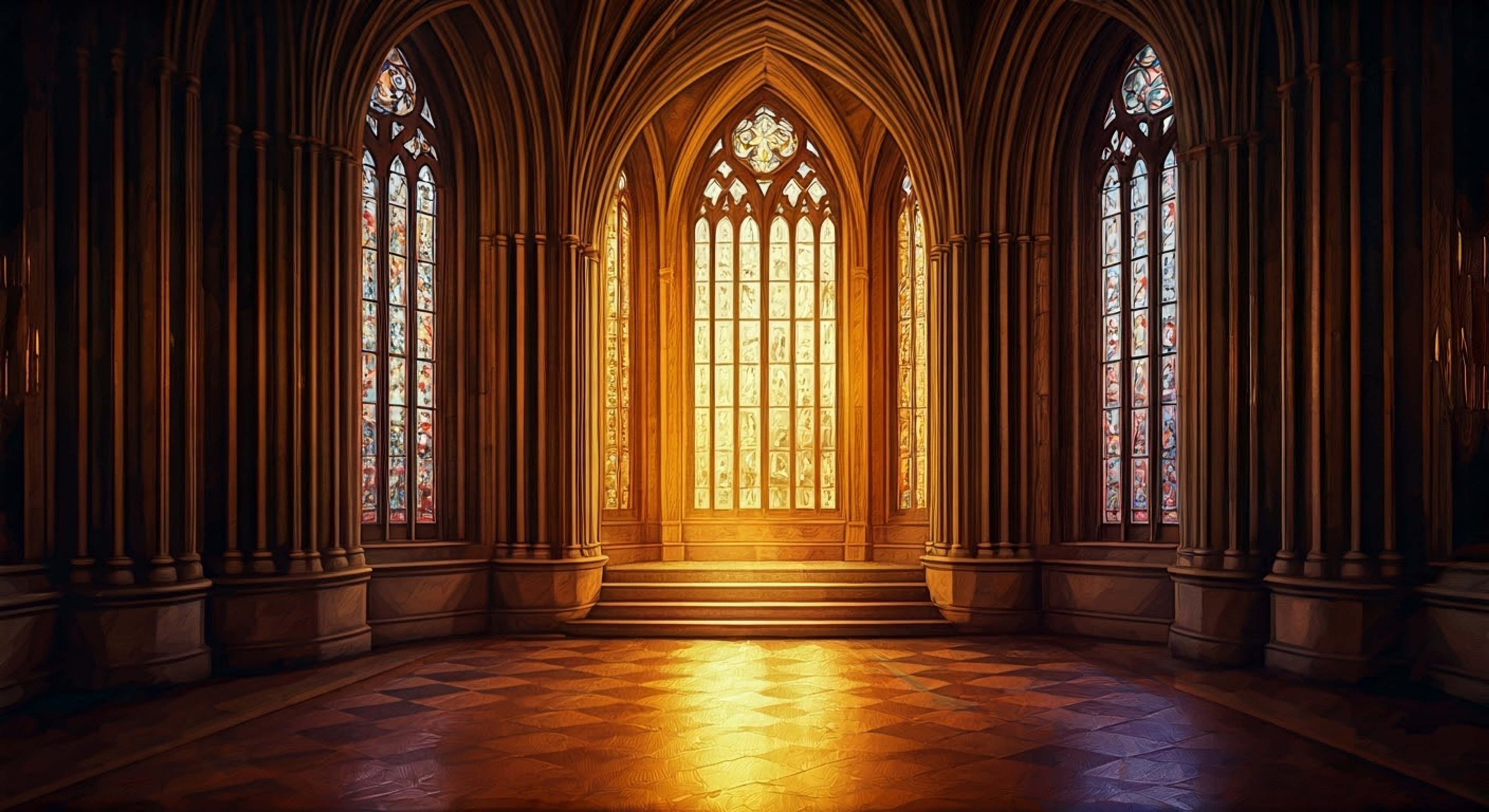 You find yourself in a mystical castle, where Princess Odette has taken you under her protection...