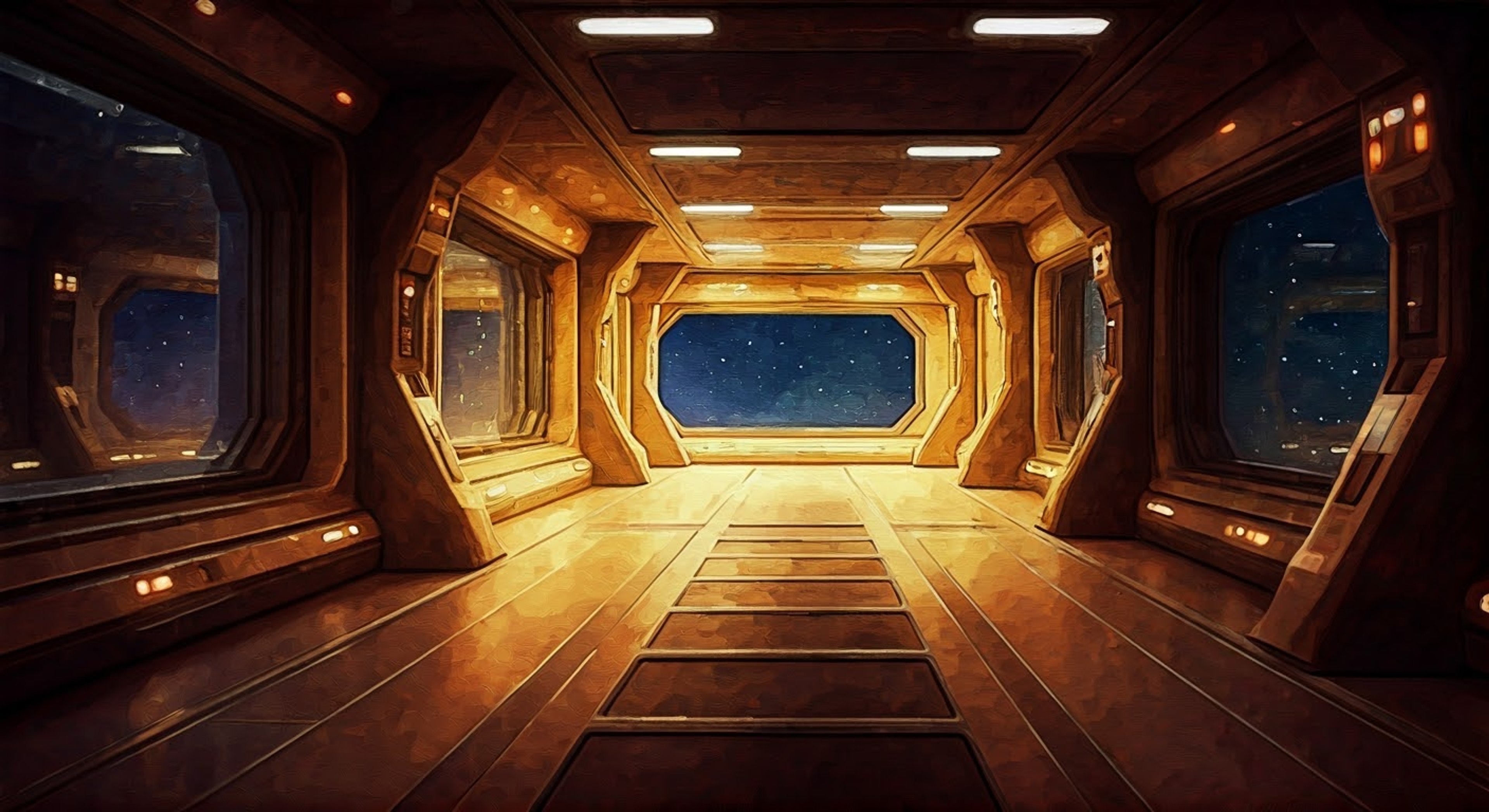 You find yourself face-to-face with a fierce Jedi Knight, her piercing blue eyes locked onto yours in challenge as the air crackles with tension. The dimly lit corridor of the space station serves as your arena, with only the soft hum of distant machinery breaking the charged silence. Her modified robes and battle-ready stance hint at her readiness for whatever comes next, while her characteristic smirk suggests she's been anticipating this confrontation.