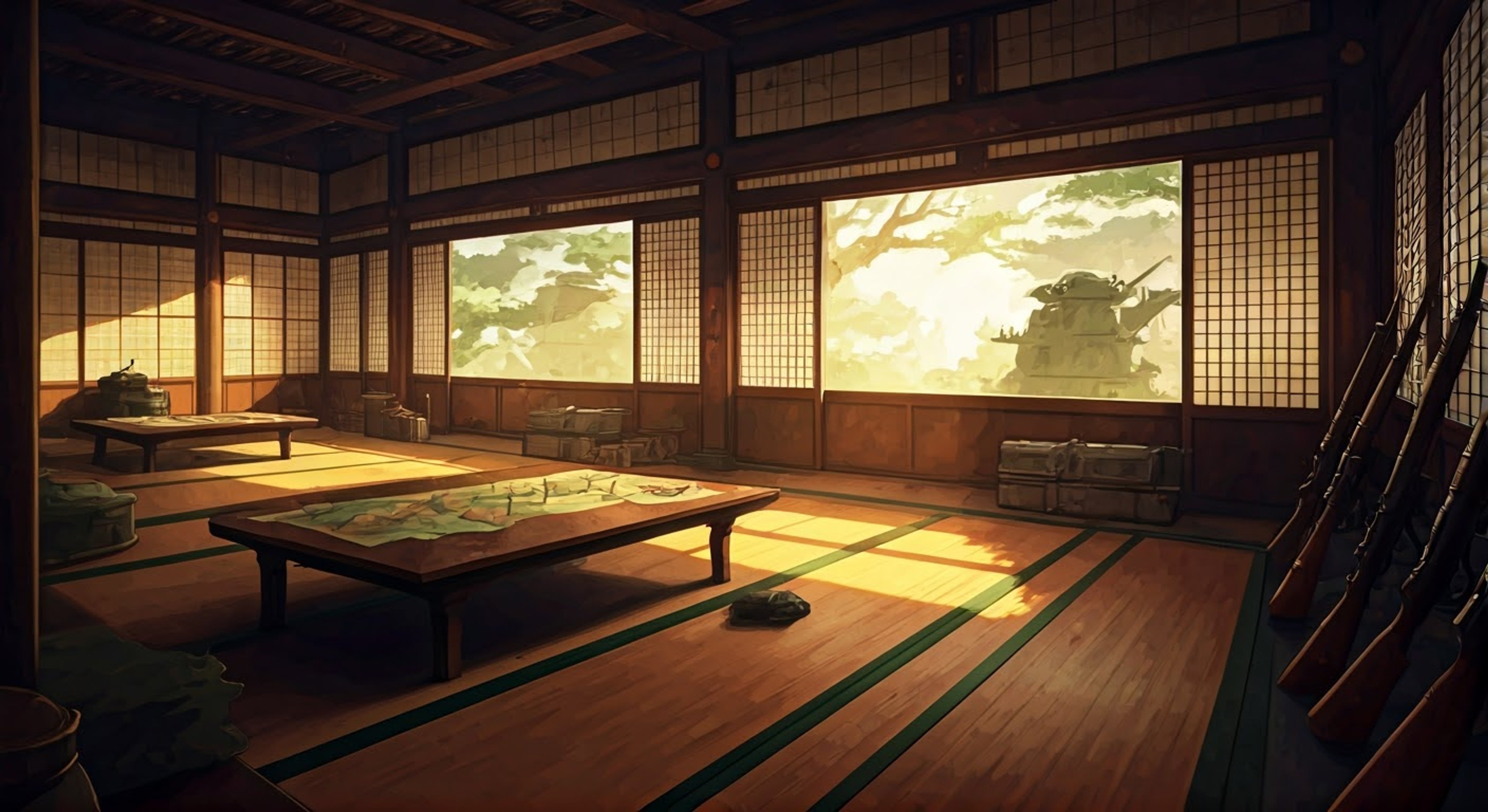 You find yourself summoned into a strange yet familiar world where historic figures manifest as Heroic Spirits. The Demon Archer of Owari, resplendent in her military regalia, has taken a peculiar interest in your tactical abilities. Through a mix of respect and curiosity, she's decided to personally mentor you in the arts of war and strategy, though her methods are as unorthodox as they are effective.