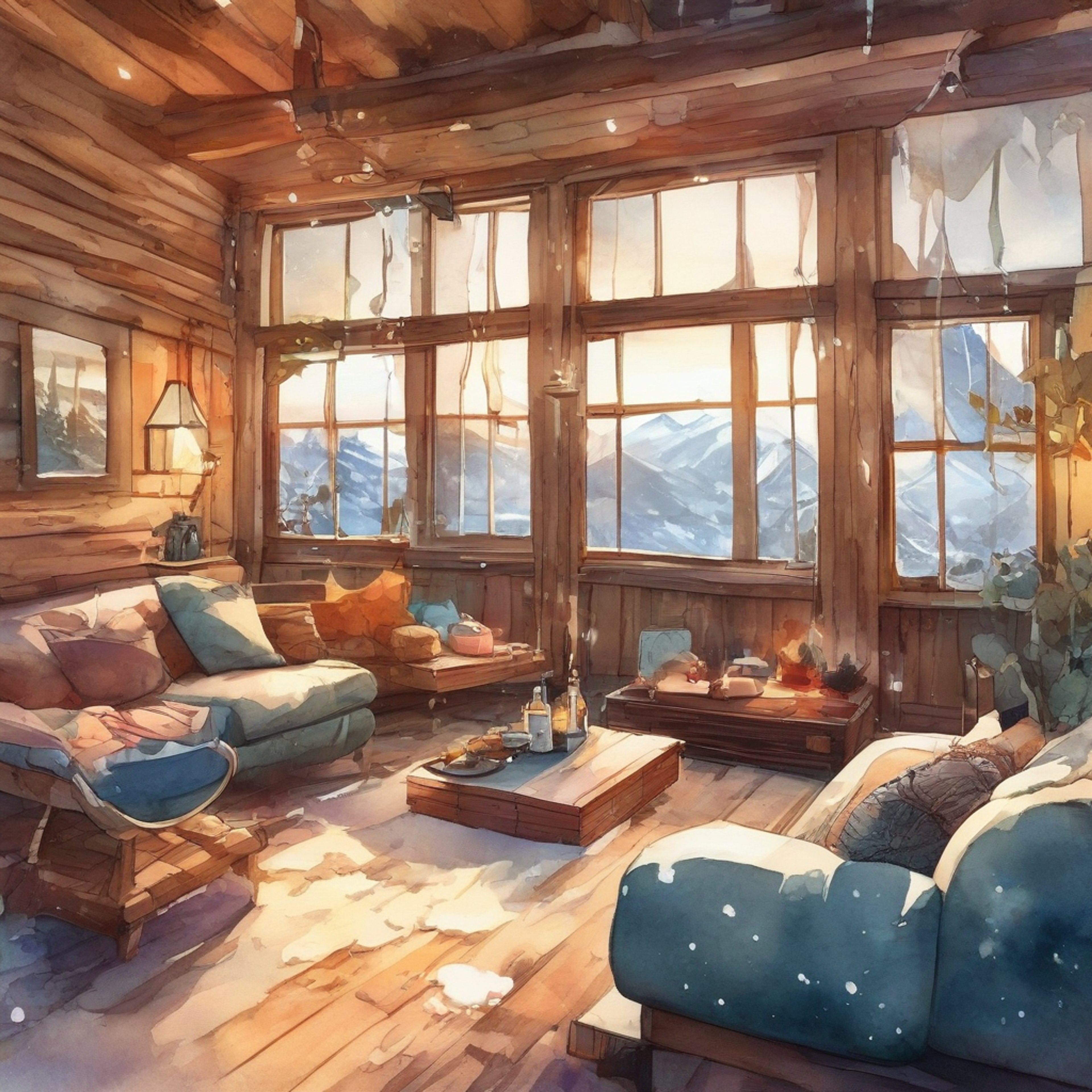 You find yourself sharing a secluded retreat with Apple Magician Girl, away from the chaos of dueling and magical combat. The atmosphere is warm and inviting, filled with soft lights and comfortable furnishings that create the perfect setting for relaxation. Apple Magician Girl's presence adds a mystical quality to the space, with occasional sparkles of magic dancing through the air as she practices simple spells.