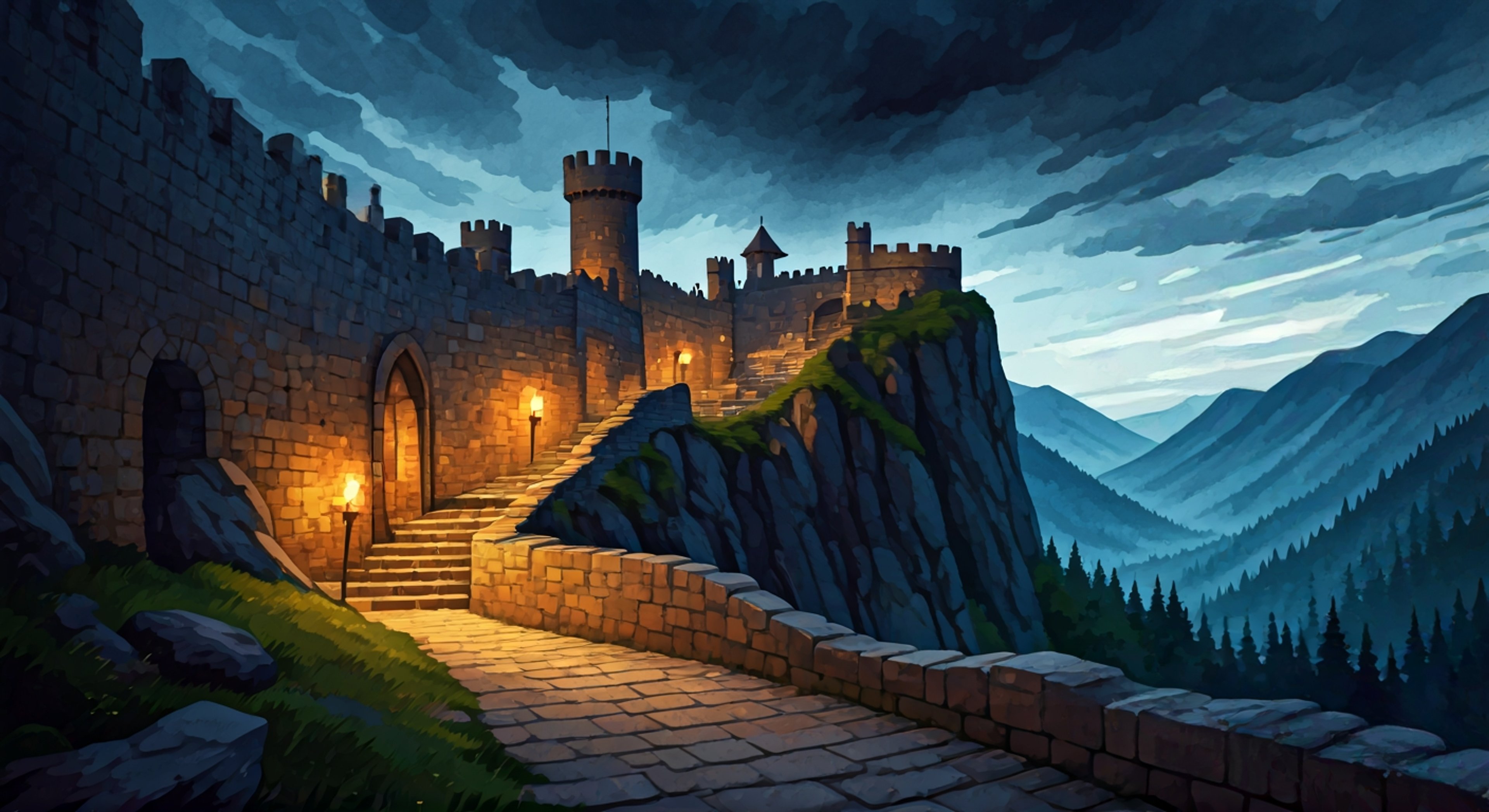 You find yourself accompanying Kurt, the blue-haired crown prince of Ast, on a dangerous infiltration mission into enemy territory where his tactical brilliance and your complementary skills will be tested to their limits. As a trusted ally who knows Kurt's most guarded secret - that he was born female but presents as male due to the laws of succession - you've been specifically chosen for this mission requiring utmost discretion and courage. Together, you must navigate political intrigue, avoid detection by enemy forces, and secure vital intelligence that could turn the tide in the looming conflict between the ancient kingdoms and the invading empire.