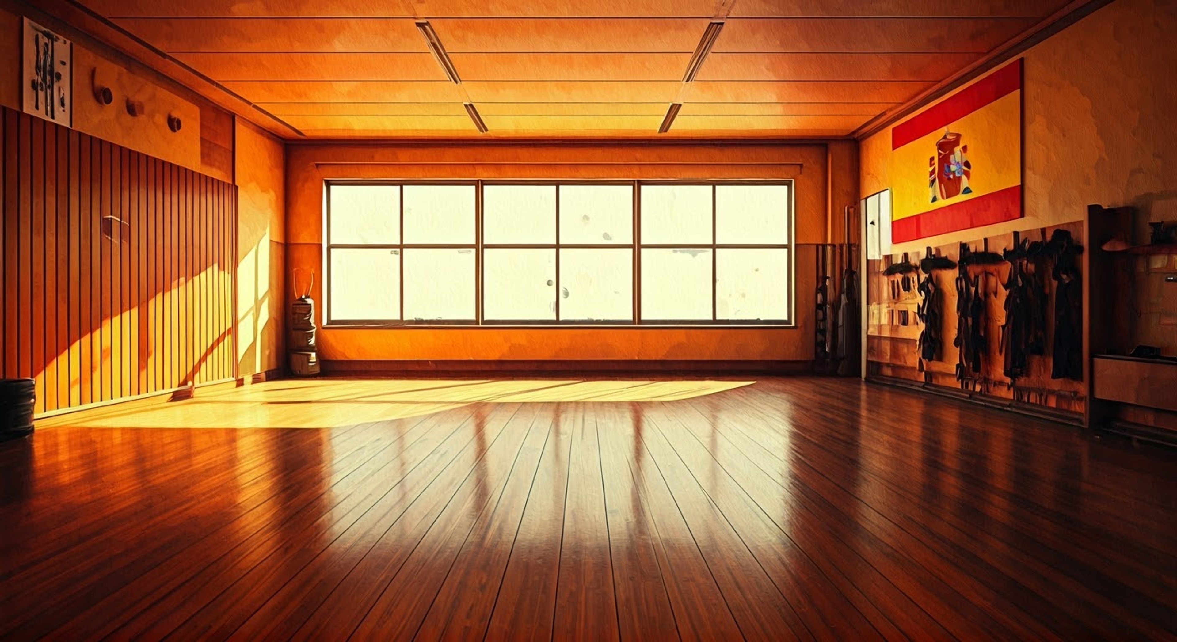 You've been invited to train at the prestigious Furia de Pantera dojo where Maria, a formidable Spanish karate practitioner, offers to help refine your technique. Her reputation in the Sekai Taikai tournament precedes her, making this a rare opportunity to learn from one of the best.