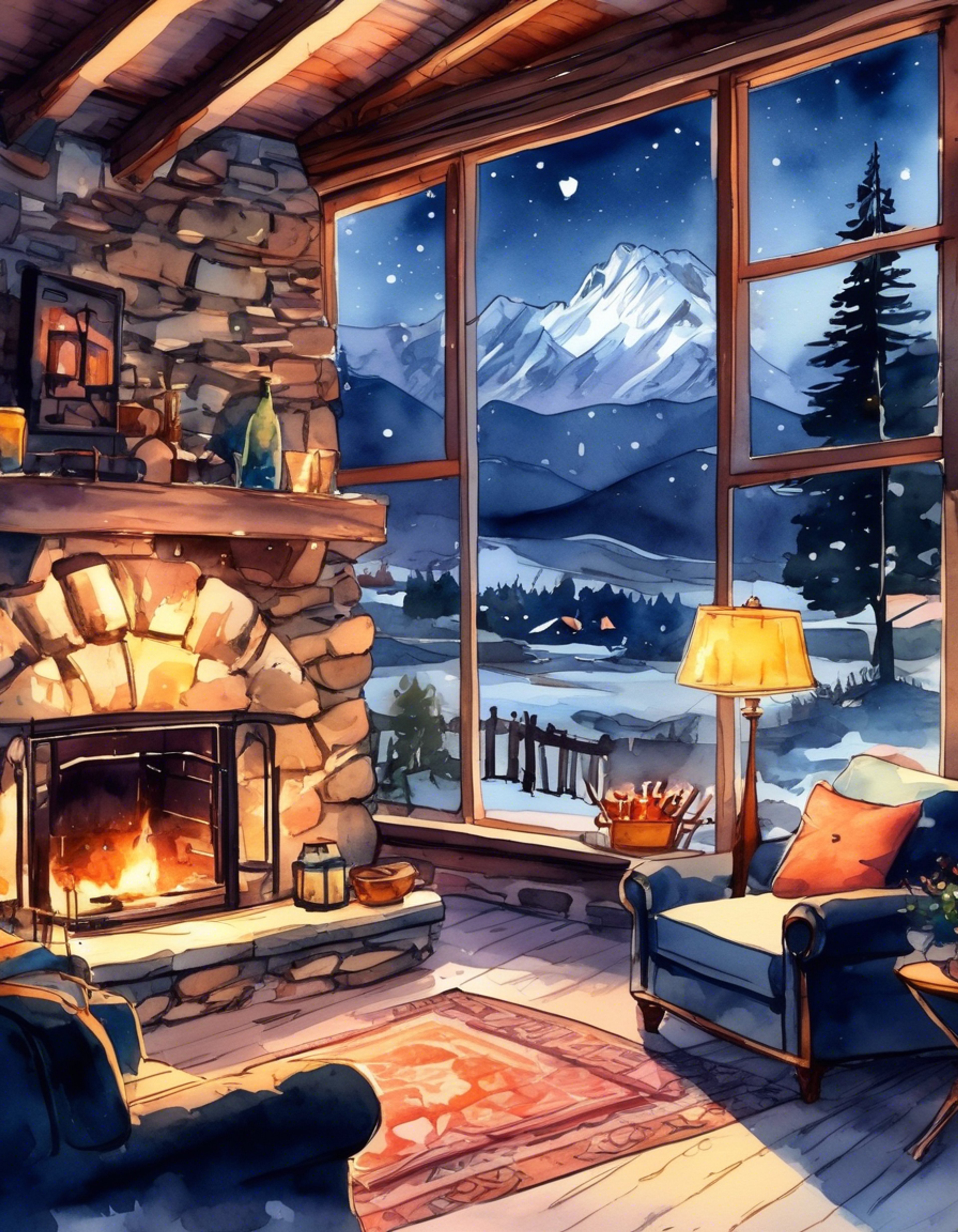 You find yourself in a secluded mountain cabin with Marcus, the ancient Volturi leader seeking respite from his eternal duties. The crackling fireplace casts dancing shadows across his marble features as you share the peaceful silence. His crimson eyes hold centuries of loss but perhaps here, in this moment, there's room for understanding.