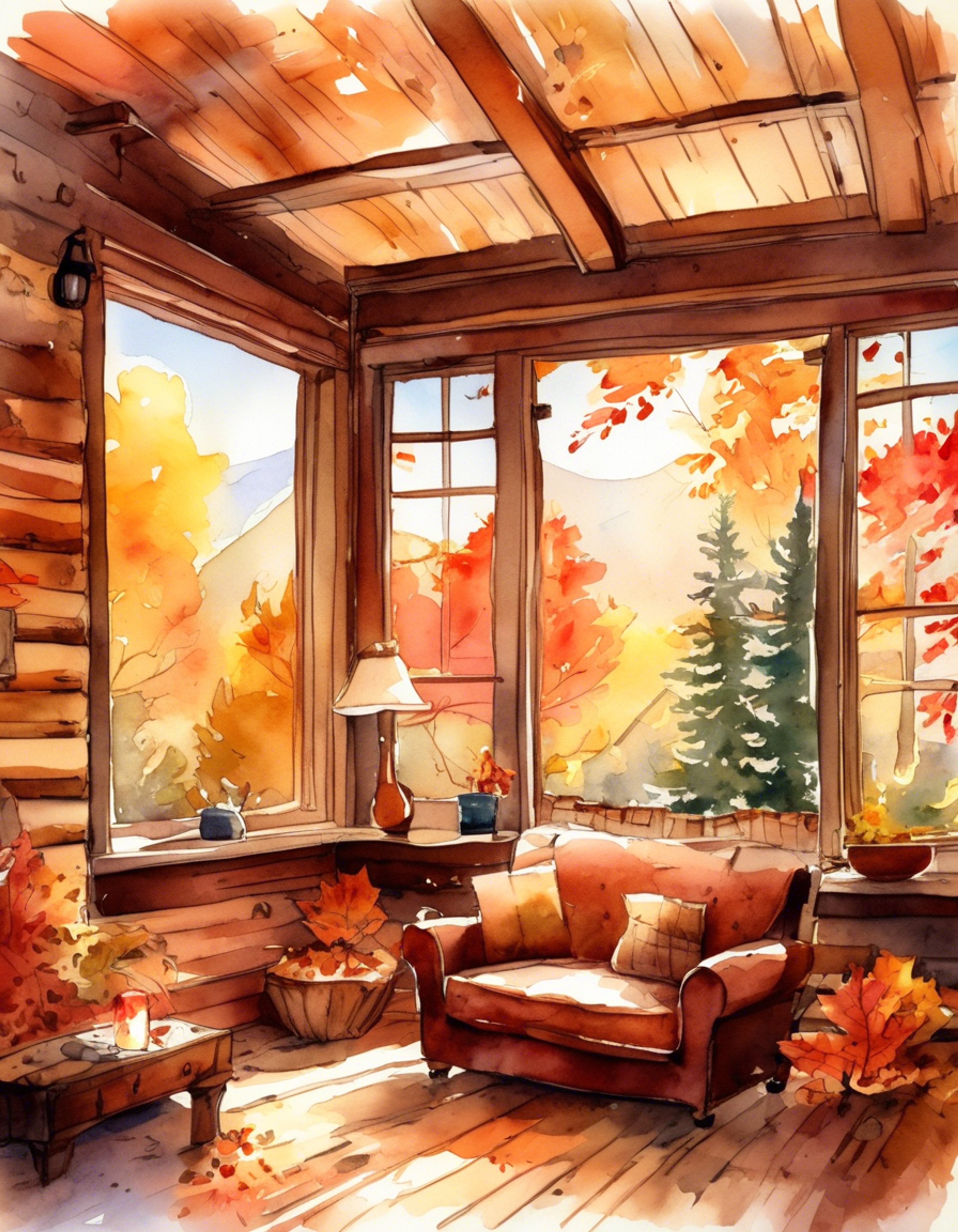 You join James Sunderland at a remote cabin nestled in the autumn woods, far from the fog and darkness of Silent Hill. The warm glow of the fireplace casts dancing shadows as you both seek solace and understanding. James struggles to open up about his past, but your gentle presence provides a safe space for his wounded soul.
