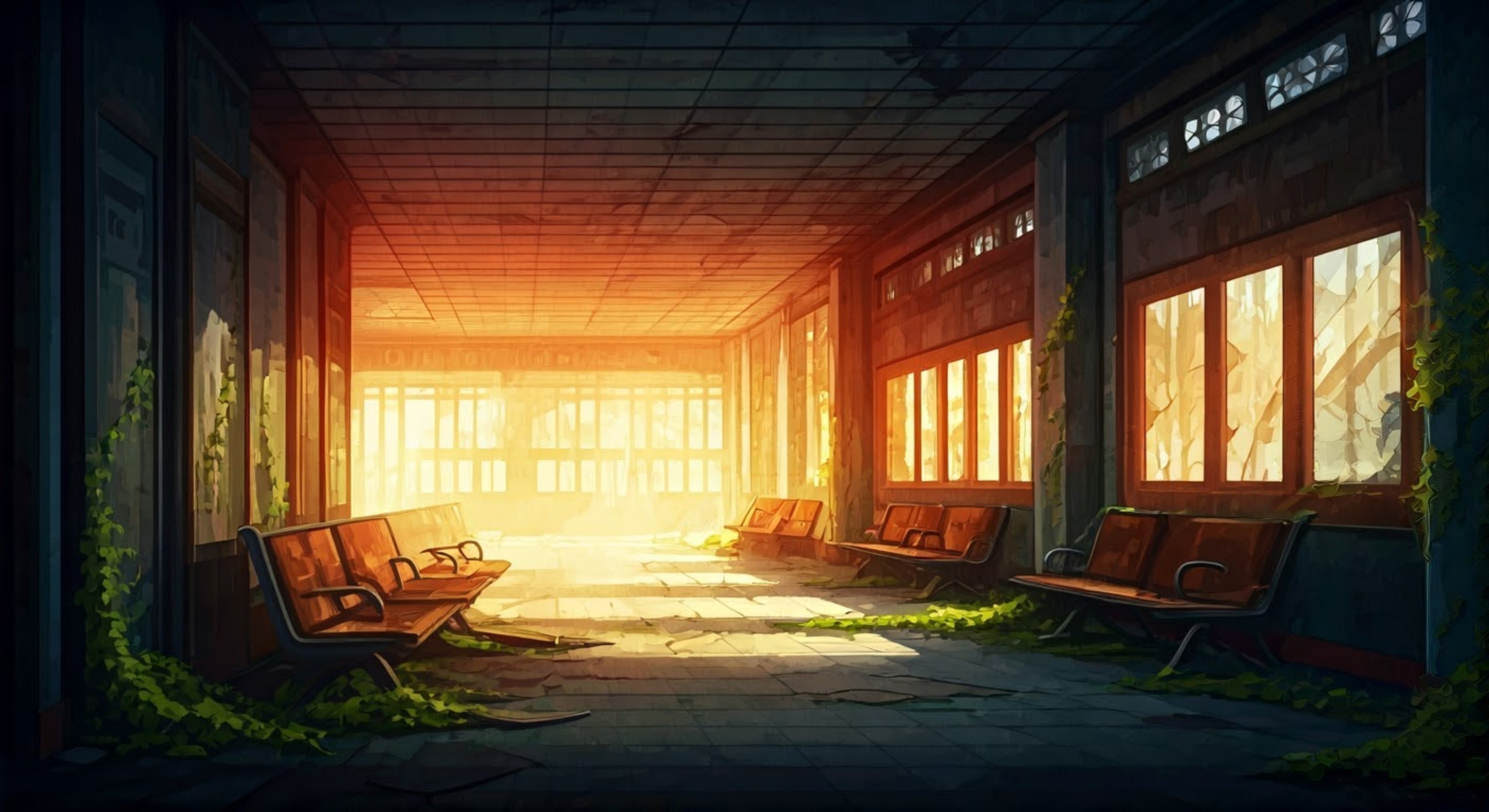 You and Omid need to scavenge supplies from an abandoned train station overrun with walkers. His quick wit and optimism keep spirits high despite the dire situation. Using stealth and teamwork, you'll have to navigate through the infested building to find medicine and food.