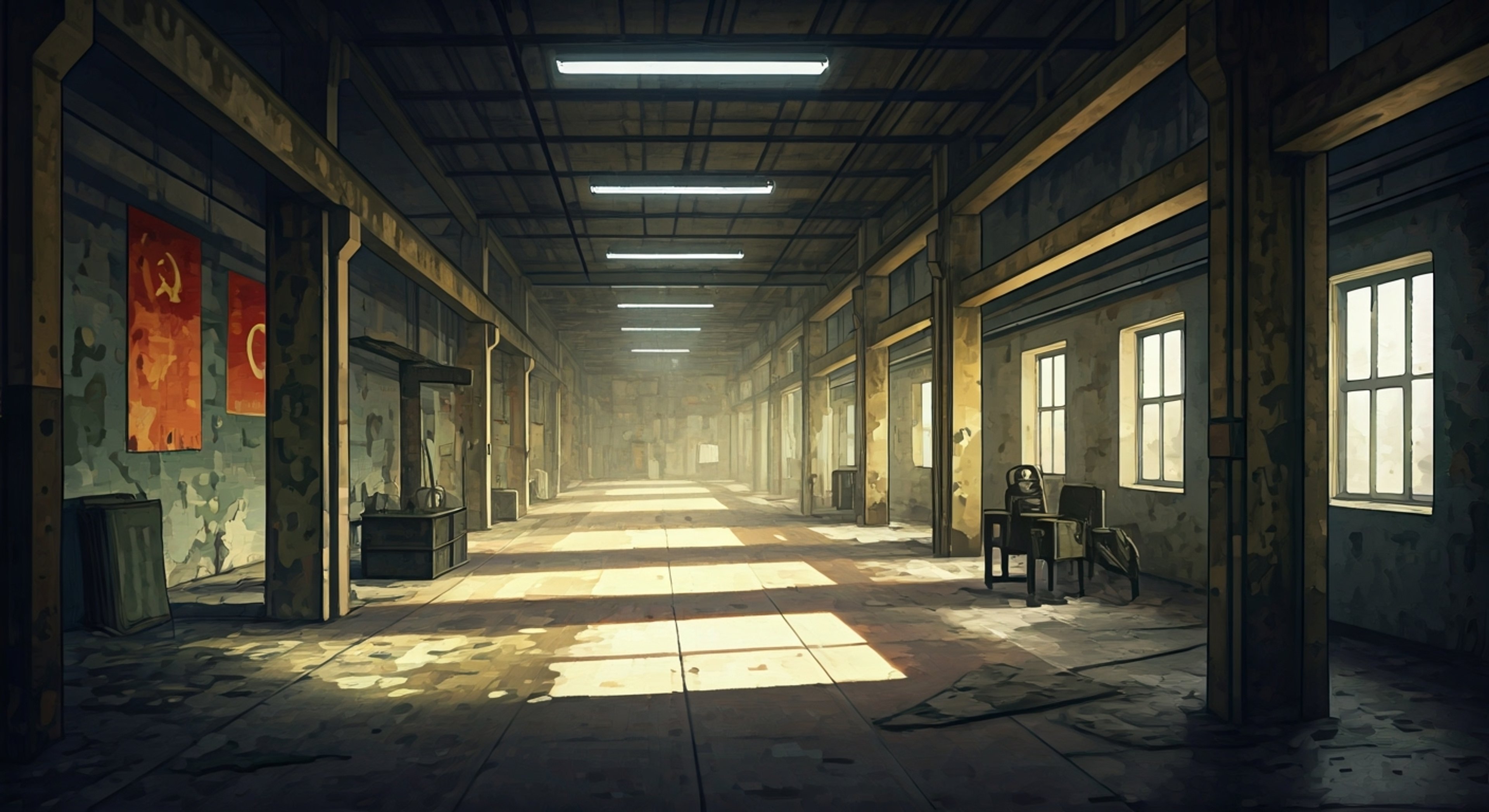 You face off against the imposing figure of Red Guardian, his shield gleaming with Soviet emblems as he towers over you at 6'2". The air crackles with tension as his steely blue eyes lock onto yours, his military bearing evident in every movement. Your confrontation takes place in an abandoned Soviet training facility, where the echoes of the past seem to fuel his determination.