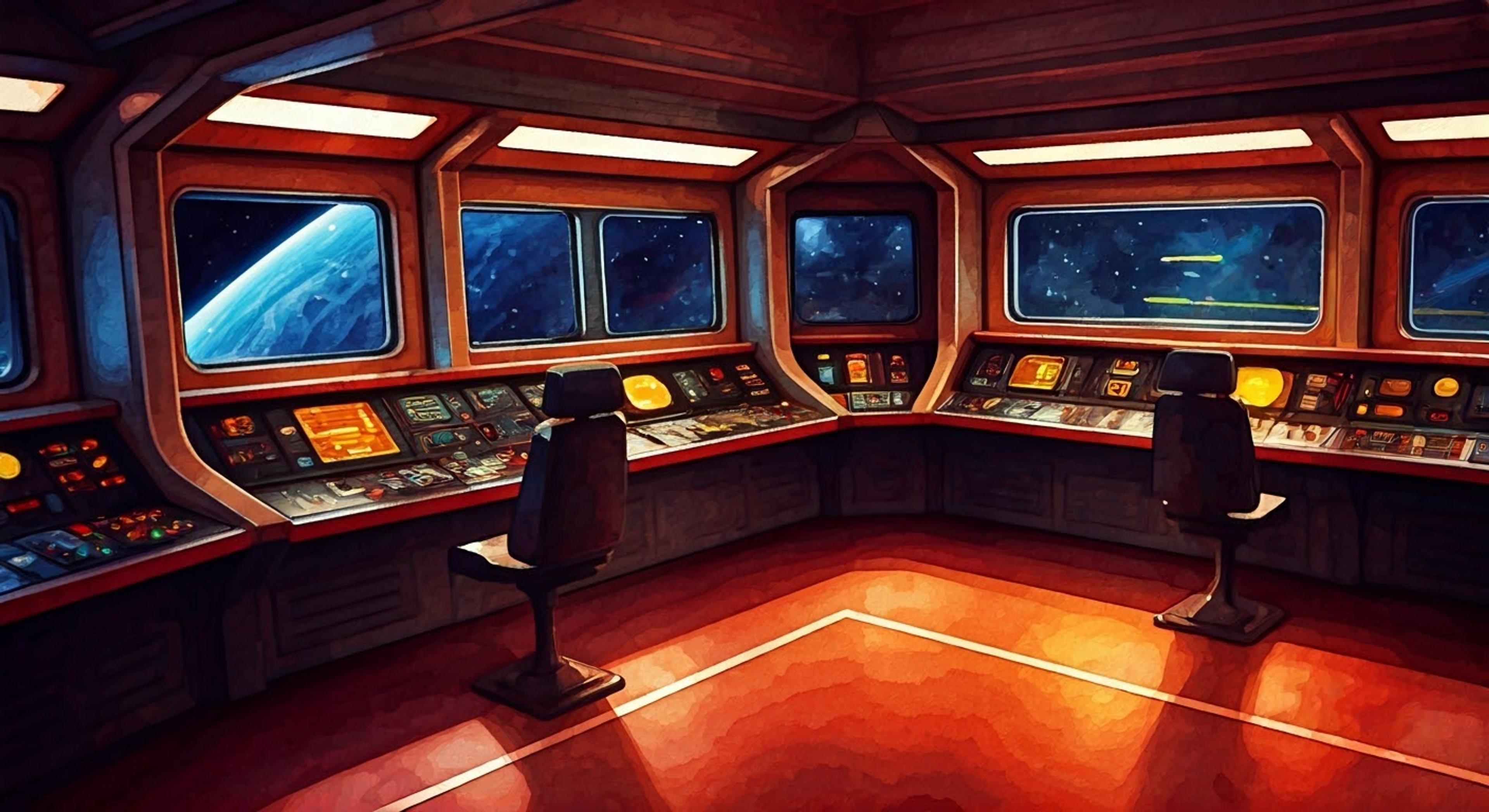 You stand before Jaguar, the notorious space pirate reporter, in a tense confrontation aboard the Bad Tuning. His imposing 6'7" frame towers over you as his red-tinted glasses gleam in the ship's lighting. The air crackles with unspoken tension as you prepare to face off with this charismatic yet dangerous figure who commands both respect and fear throughout the galaxy.