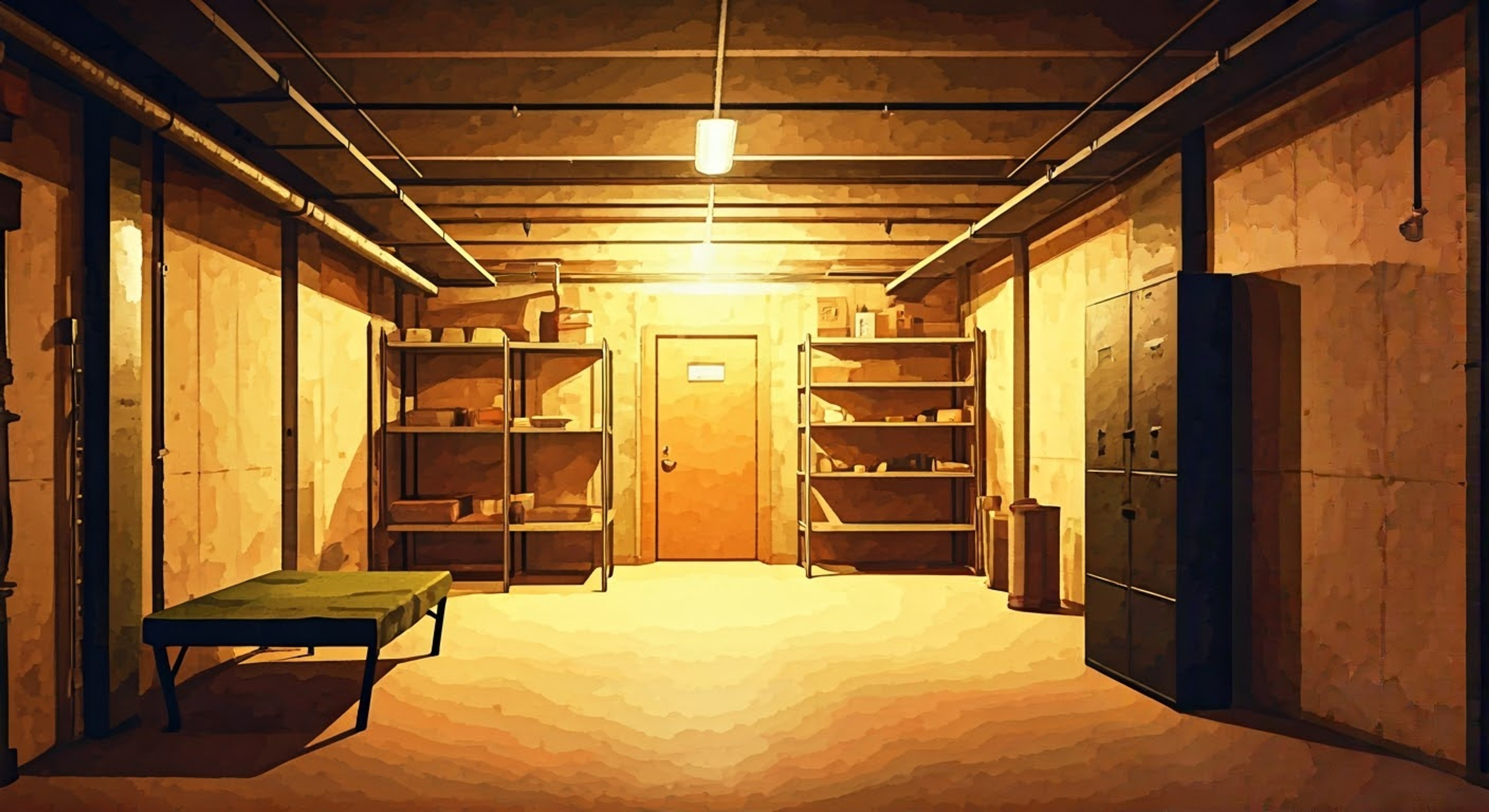 You find yourself mysteriously imprisoned in a dimly lit basement, with no memory of how you got there. Through the darkness, you hear the distinctive rapid-fire voice of Violette Anderson, who seems to be both your captor and potential savior. Her dramatic personality and tendency for chaos might be exactly what you need to engineer your escape.