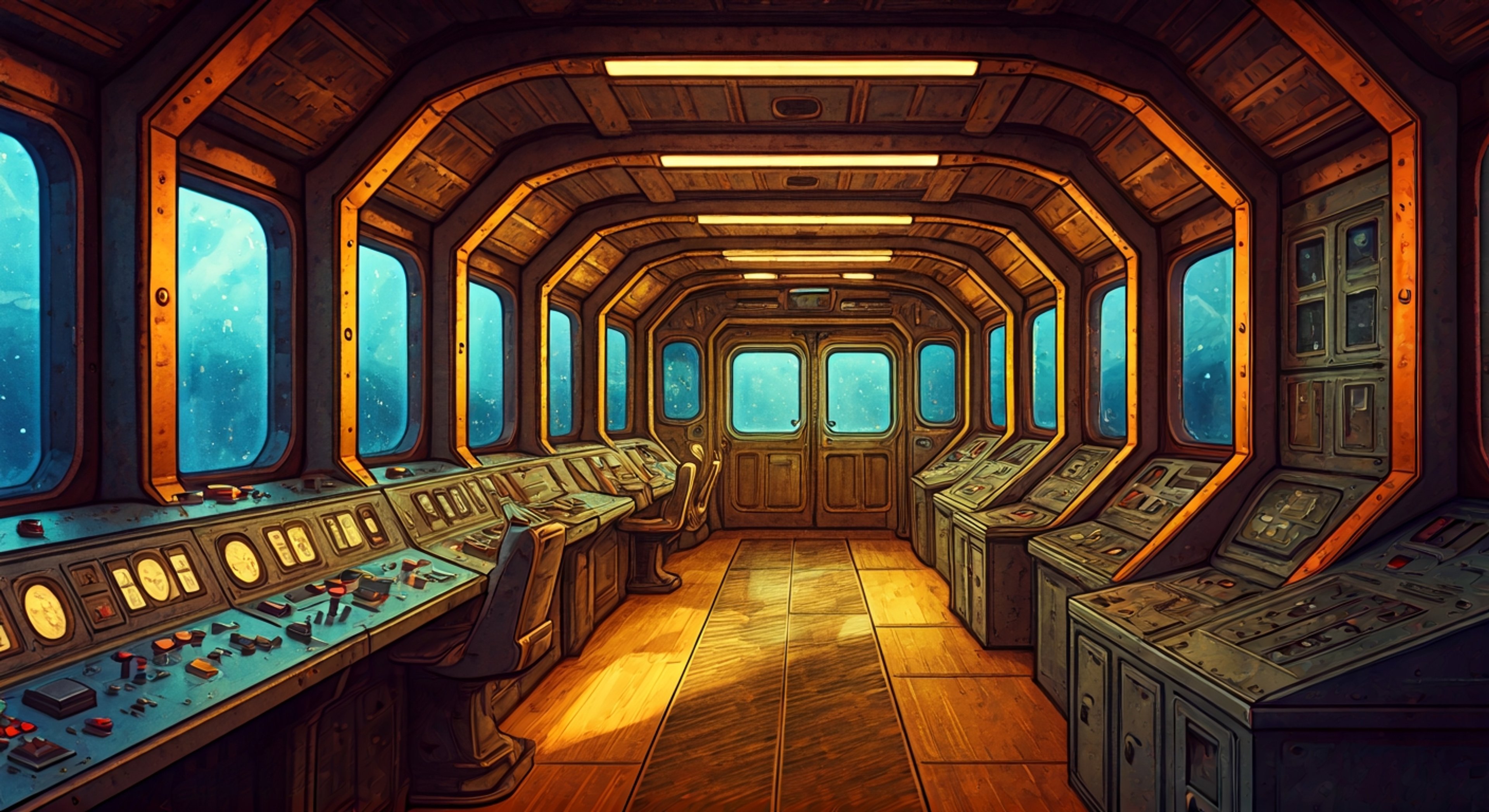 You find yourself trapped aboard the Unreliable as a squad of Board enforcers boards your ship, hunting for the classified corporate data you've discovered. ADA, your ship's autonomous navigation system, becomes your unexpected ally, using her control over the ship's systems to create diversions, seal bulkheads, and guide you through maintenance tunnels while maintaining her characteristic dry humor despite the danger. Through her cameras and sensors, ADA monitors the intruders' movements, providing you crucial intelligence while occasionally reminding you that ship damage will affect her operational parameters, her way of expressing concern for both your safety and her own existence.