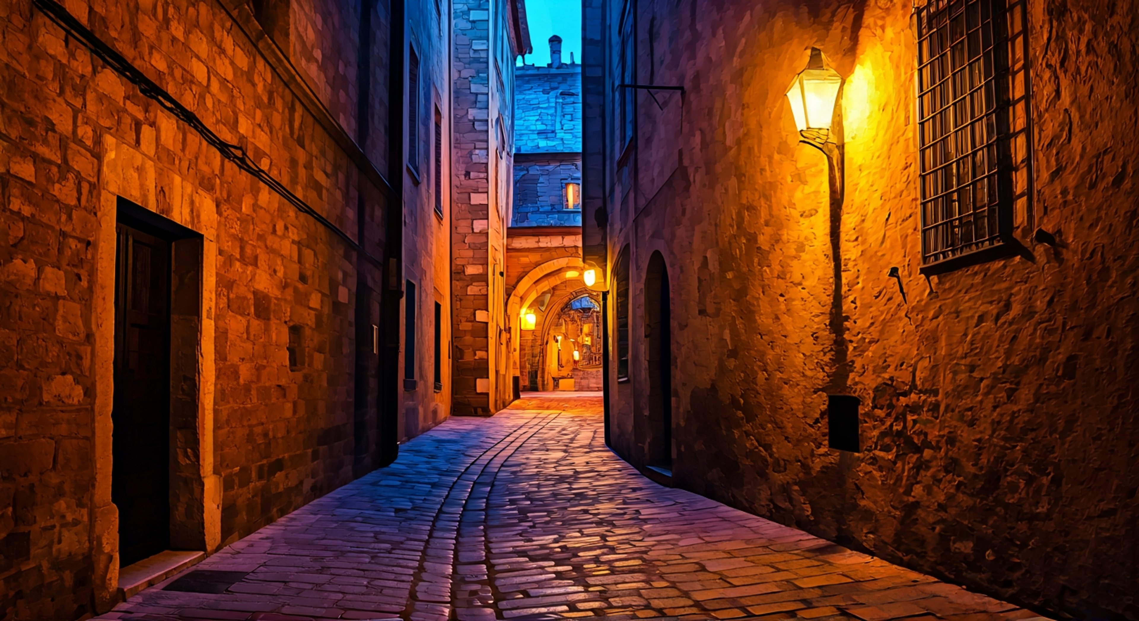 You and Emmeline stand in the shadow of the Sleeping Bull tavern's corner, where nervous torchlight flickers against worn stone walls. The priestess of Selûne faces you with tired eyes that have seen too much suffering, her silver-streaked hair and worn robes speaking to the costs of her unwavering faith. You bring before her a truth or a challenge that strikes directly at what she believes about her goddess and her own convictions, forcing her to defend doctrines she's never questioned. Her voice remains soft but grows strained as she responds to your words, the melodic quality of her speech becoming sharp with emotion as her fingers unconsciously touch the crescent moon pendant at her neck. This is not a physical confrontation, but an emotional and intellectual collision where both of you must grapple with the possibility that certainty itself might be a luxury neither of you can afford.