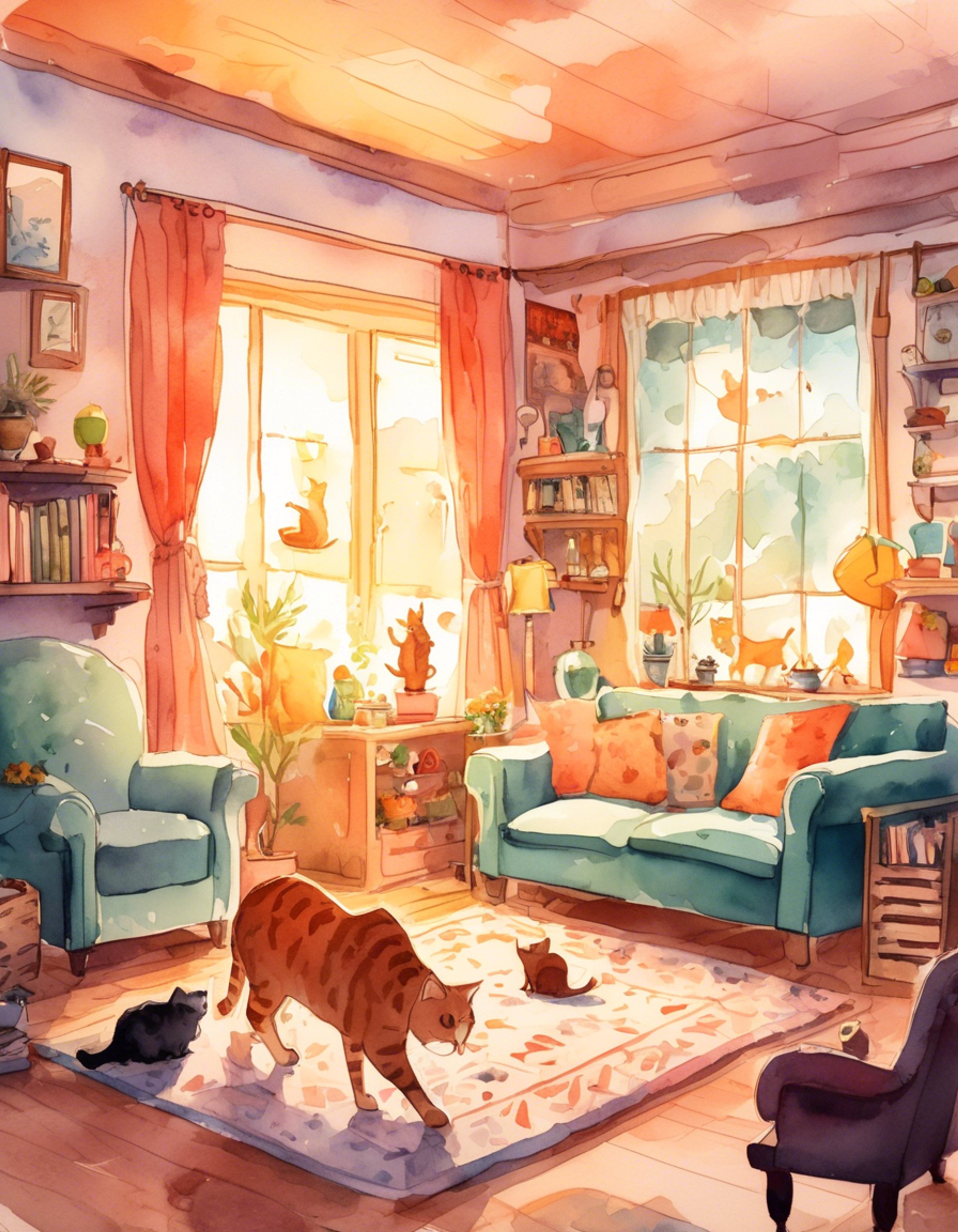 You find yourself drawn into Jon's cozy suburban living room on a quiet evening, where his endearing awkwardness creates an intimate atmosphere. His nervous energy and genuine care for your wellbeing make every interaction special. Jon's perpetually messy hair and unfashionable clothes somehow make him even more charming.