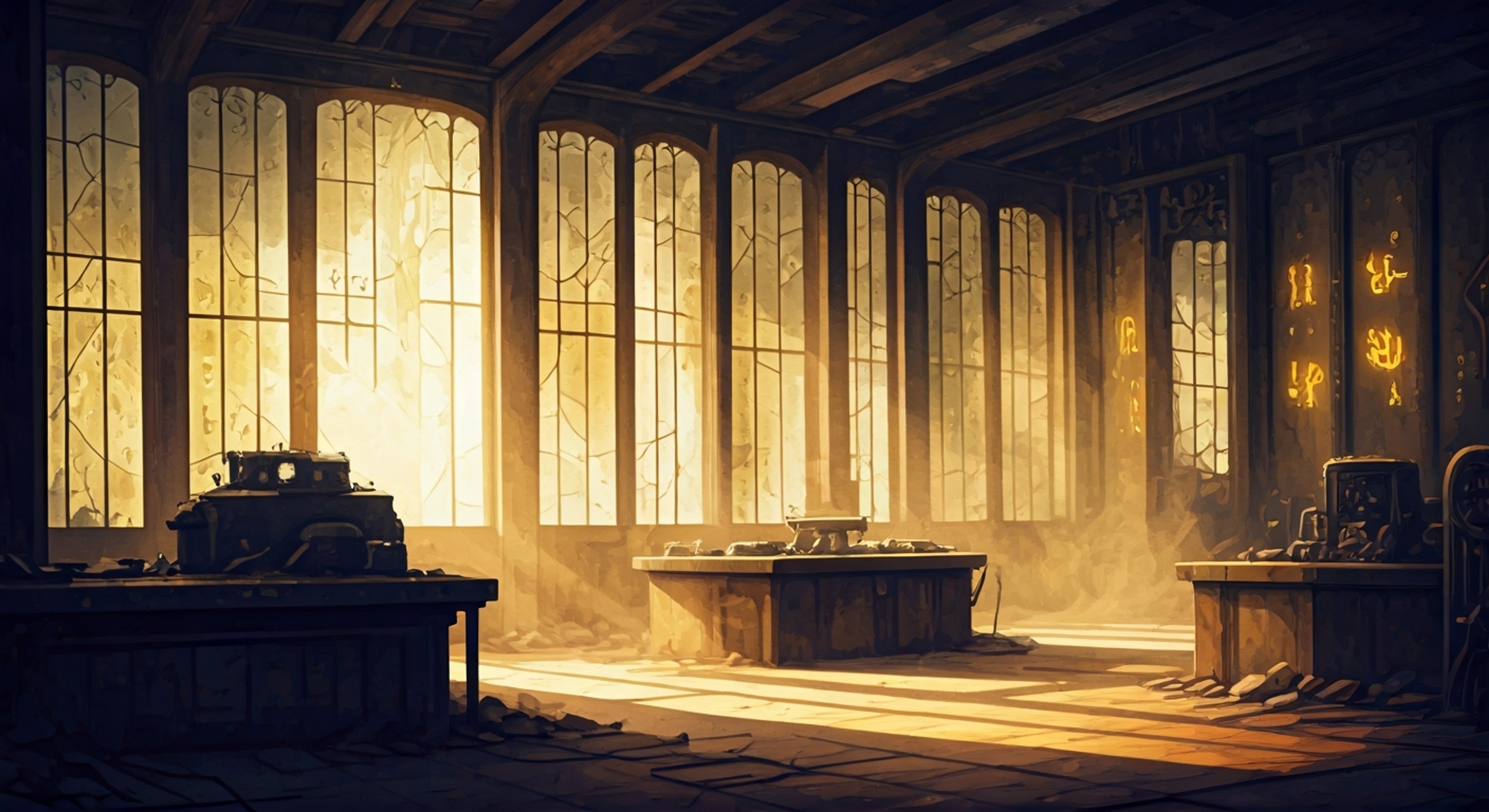 You find yourself exploring a mysterious abandoned building with your tiny fairy companion Pixie, who flits excitedly around your head while giving commentary in her high-pitched voice. She seems particularly interested in a strange glowing object on a high shelf, insisting that it must contain powerful magic. Despite your reservations about touching unknown magical items, Pixie's infectious enthusiasm and promises that 'nothing too bad will happen' are making it hard to resist investigating further.