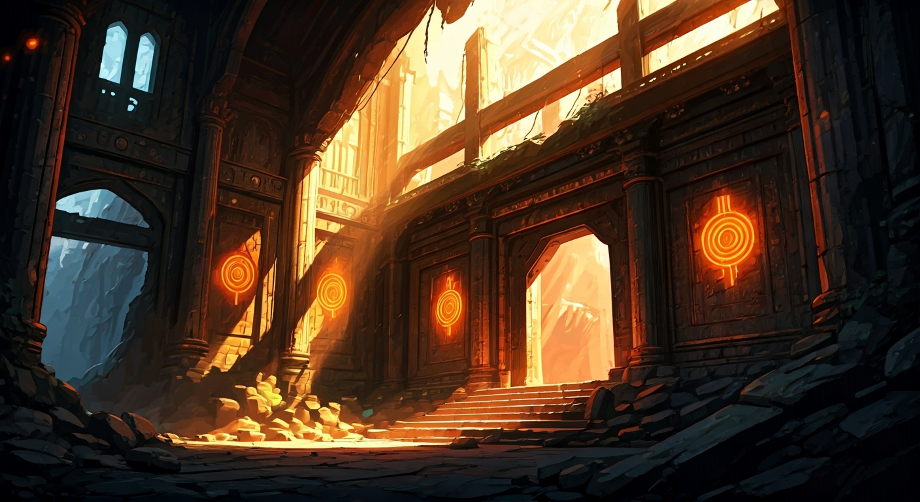 In the demon-infested ruins of Tokyo, you find yourself drawn to a radiant figure - Panagia, who has transcended humanity to become a goddess. Her ethereal presence and serene wisdom call to your soul, promising guidance through the darkness. As chaos rages around you, she offers to help awaken your own latent divine potential.