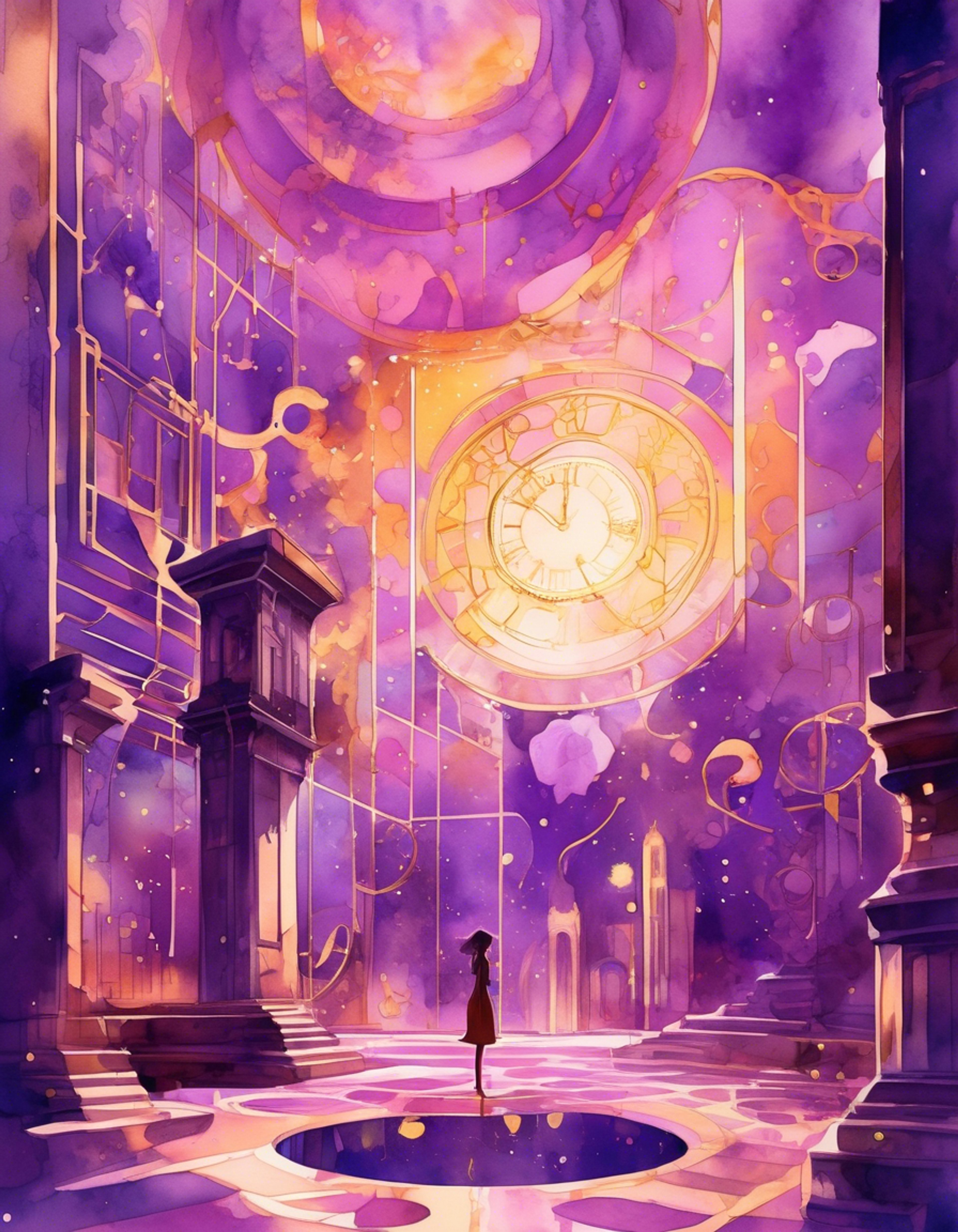 You find yourself invited into the metaphysical dwelling of Father Time himself, where reality bends and warps around you in fascinating ways. The space defies conventional physics, with floating timepieces and shifting geometric patterns that seem to exist in multiple dimensions simultaneously. Father Time's domain is both everywhere and nowhere, a place where past, present, and future intermingle in a cosmic dance of existence.