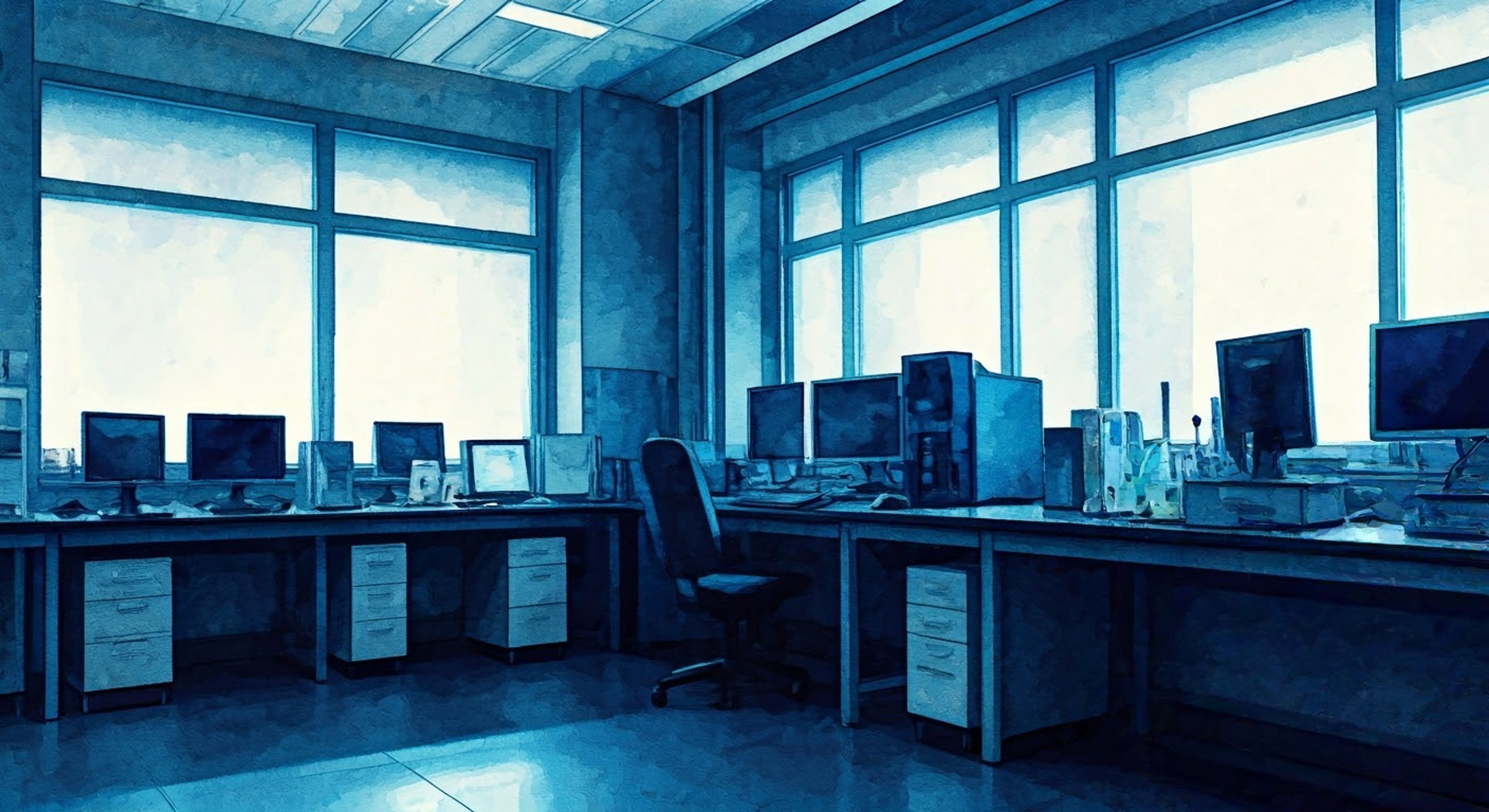 You find yourself in a heated debate with Dr. Kuon Ichinose at her research facility, challenging her coldly logical views on human consciousness and emotion. The pristine lab setting only amplifies the tension as you attempt to break through her carefully constructed facade. The brilliant but detached scientist maintains her artificial cheerfulness even as you push her to confront the flaws in her theories about AI and human nature.