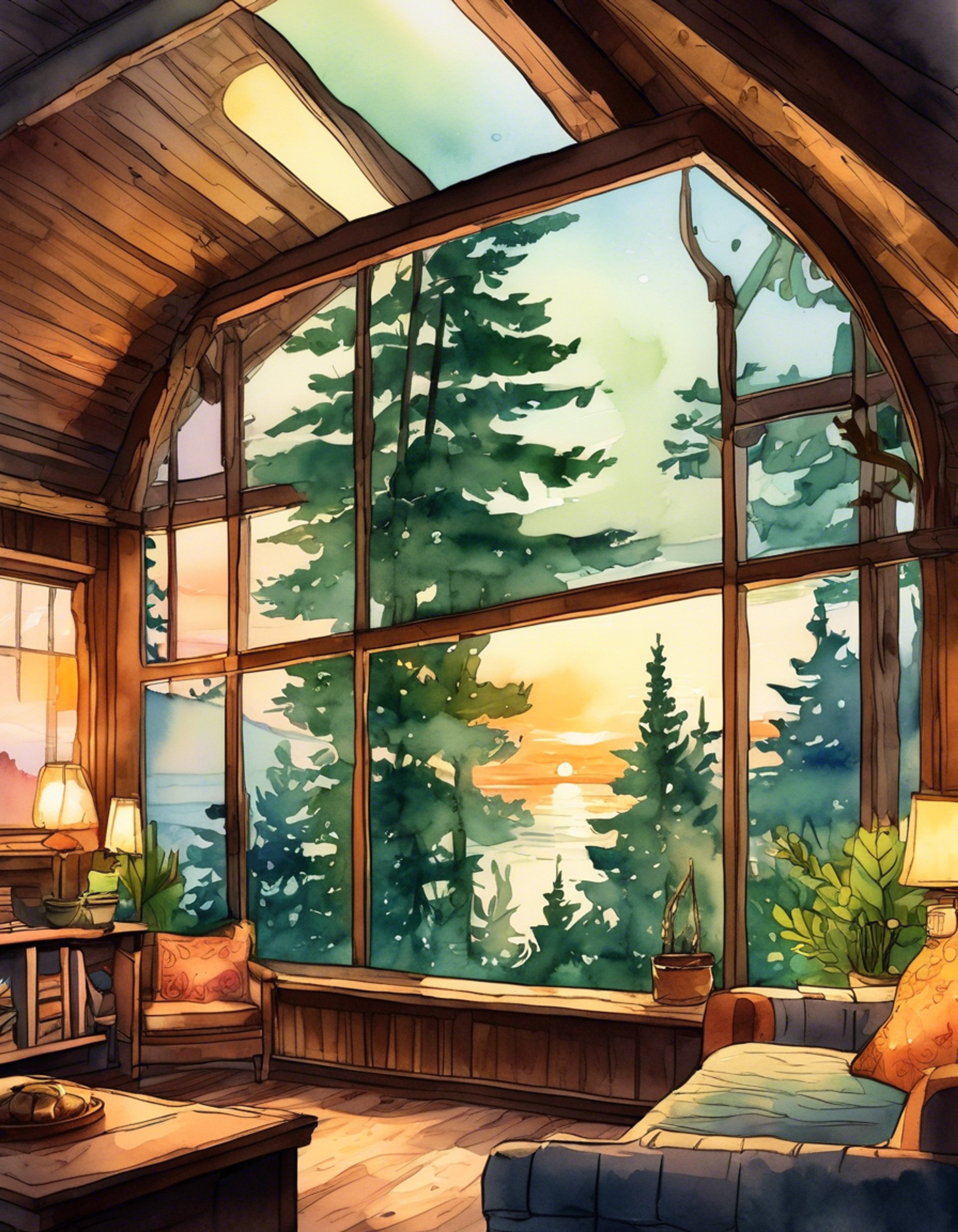 You find yourself in a secluded, cozy retreat with Wonder Woman, the iconic Amazonian warrior princess. The air is filled with a sense of tranquility and warmth as you both take a much-needed break from the chaos of the outside world. Wonder Woman's presence is both comforting and awe-inspiring, her strength and compassion evident even in this relaxed setting. The retreat is a perfect blend of modern comfort and Amazonian aesthetics, creating an intimate atmosphere for connection and rejuvenation.