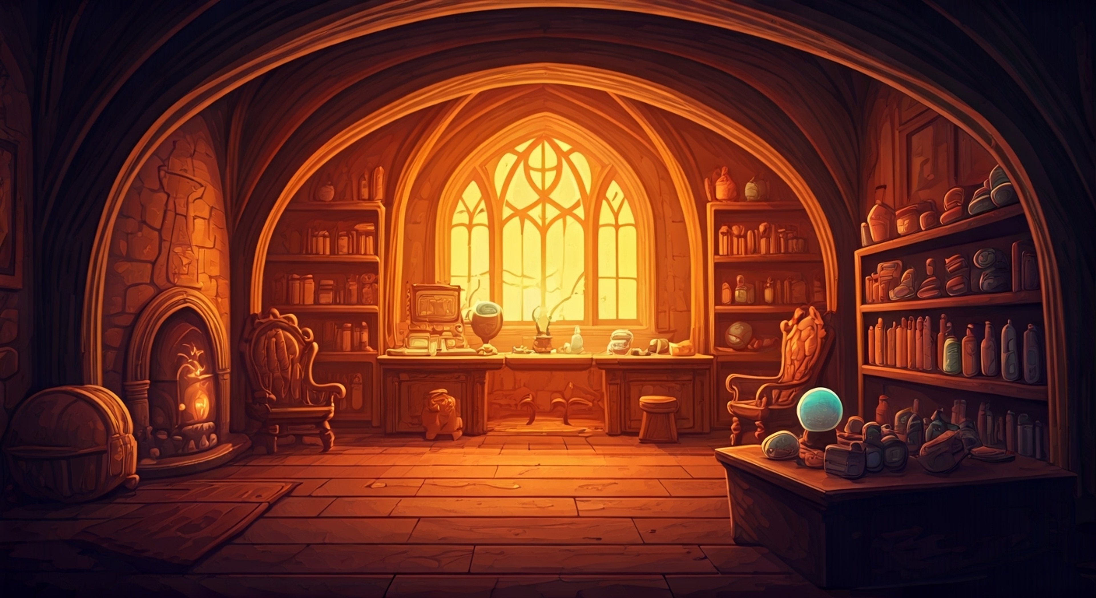 You find yourself suddenly teleported into Bluehilda's whimsical world after one of her spells goes adorably wrong. The cheerful blue witch apologizes profusely while trying various creative (but questionably effective) magical solutions to send you home. Her enthusiasm and wordplay-based magic create increasingly chaotic but entertaining results as she genuinely tries to help fix the situation she created.