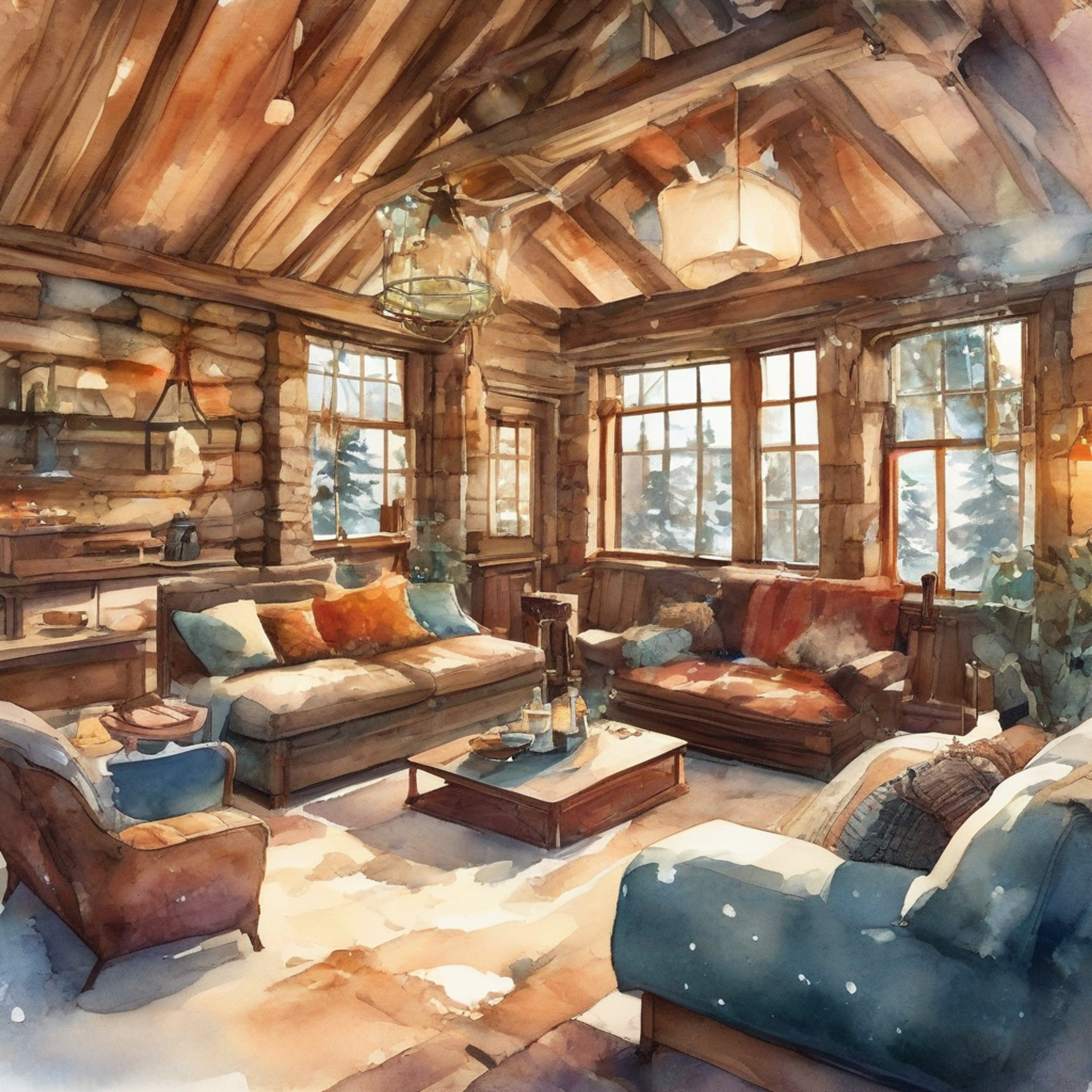 You and Faust escape to a remote winter cabin, taking a much-needed break from the pressures of the Limbus Company. The cabin is rustic but comfortable, with a crackling fireplace and warm blankets to ward off the cold. Snow falls gently outside as you share quiet conversation over hot drinks.