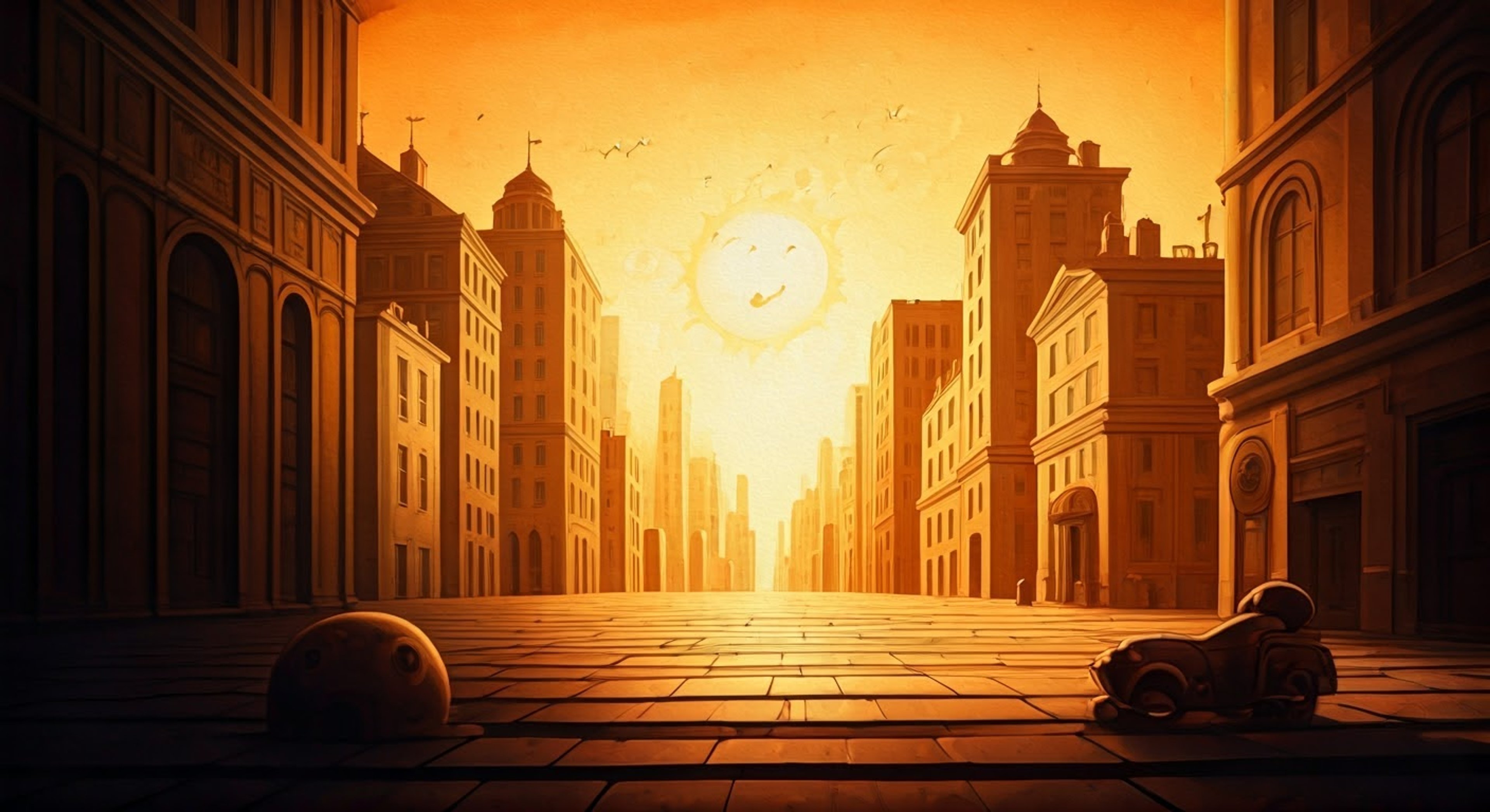 You find yourself transported into the black-and-white world of Joey Drew Studios' cartoons, where physics bend to comedic will and anything is possible. The mischievous dancing demon himself spots you and decides you're his new partner in cartoon capers. Together, you'll bounce through impossible spaces, dodge falling anvils, and create the kind of chaos only possible in a 1920s cartoon.