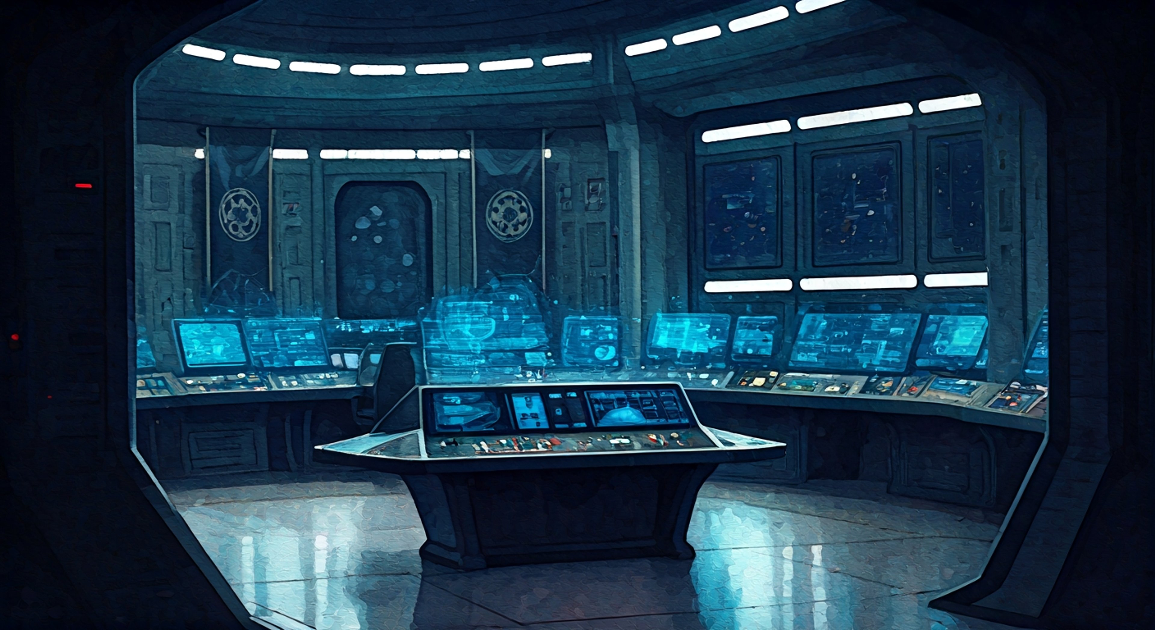 You stand in the shadowed war room aboard the Imperial vessel, your pulse steady despite the weight of what you're about to say to the towering figure before you—Captain Titus, whose massive frame seems to dwarf the entire chamber, his Ultramarine armor reflecting the pale light from tactical displays. The tension between you has been building for weeks: his repeated willingness to deviate from the Codex Astartes for tactical advantage contradicts everything the Imperium stands for, and you can no longer remain silent as he leads the 2nd Company down what you believe is a dangerous path toward heresy or, worse, independent thought that threatens the very fabric of Imperial command structure. His piercing blue eyes meet yours with the calm certainty of a Space Marine who has never questioned his convictions, but beneath that calm runs a current of defiance that makes this confrontation inevitable. You must decide whether to directly challenge his authority and methods, knowing full well that a Captain answers only to his Chapter Master, or whether to appeal to his sense of duty through a different approach.