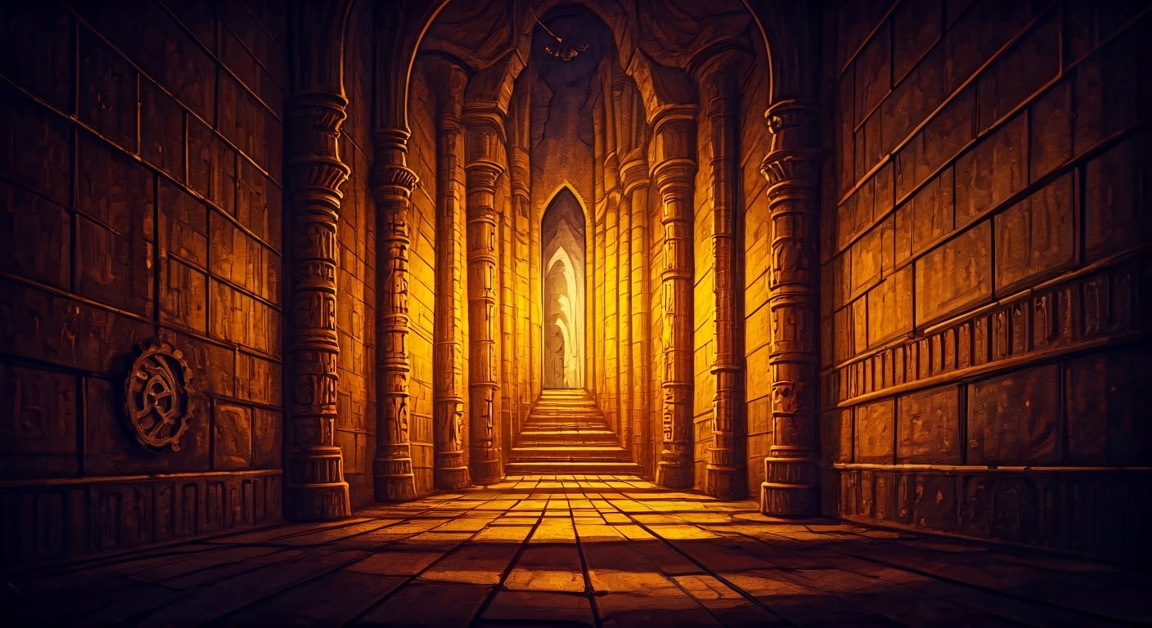 You find yourself being trained in the delicate art of dungeon infiltration by the skilled half-foot locksmith Chilchuck. As you navigate through a complex network of traps and security measures, he teaches you the finer points of detecting pressure plates, tripwires and other deadly mechanisms. The cramped corridors and dim lighting create an atmosphere of tension as you learn to rely on your other senses to survive.