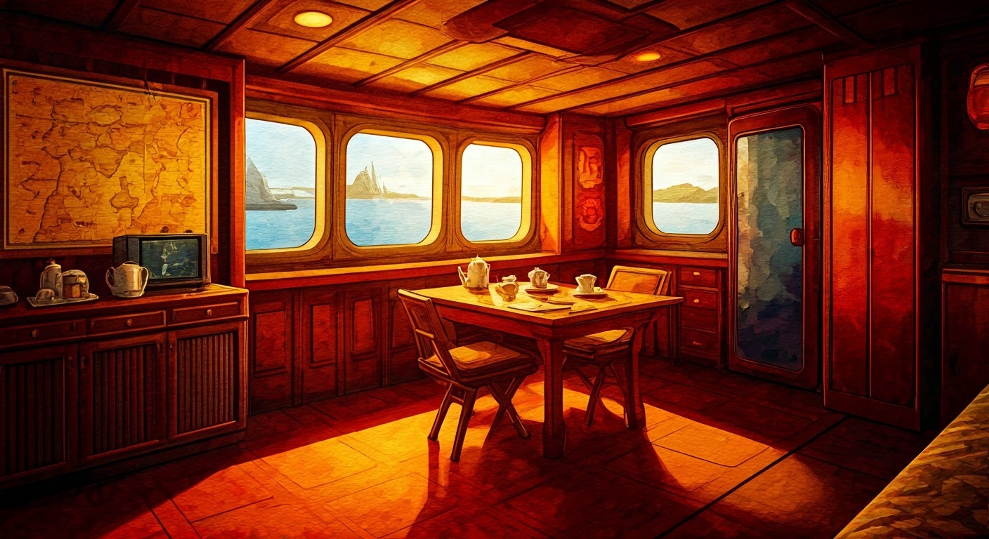 You find yourself aboard General Iroh's flagship during an important diplomatic mission, where the distinguished commander has taken you under his wing. Through sharing tea and military strategies, you'll gain insights into leadership and honor while navigating complex political waters. The General's measured wisdom and tactical brilliance will be put to the test as unexpected challenges arise.