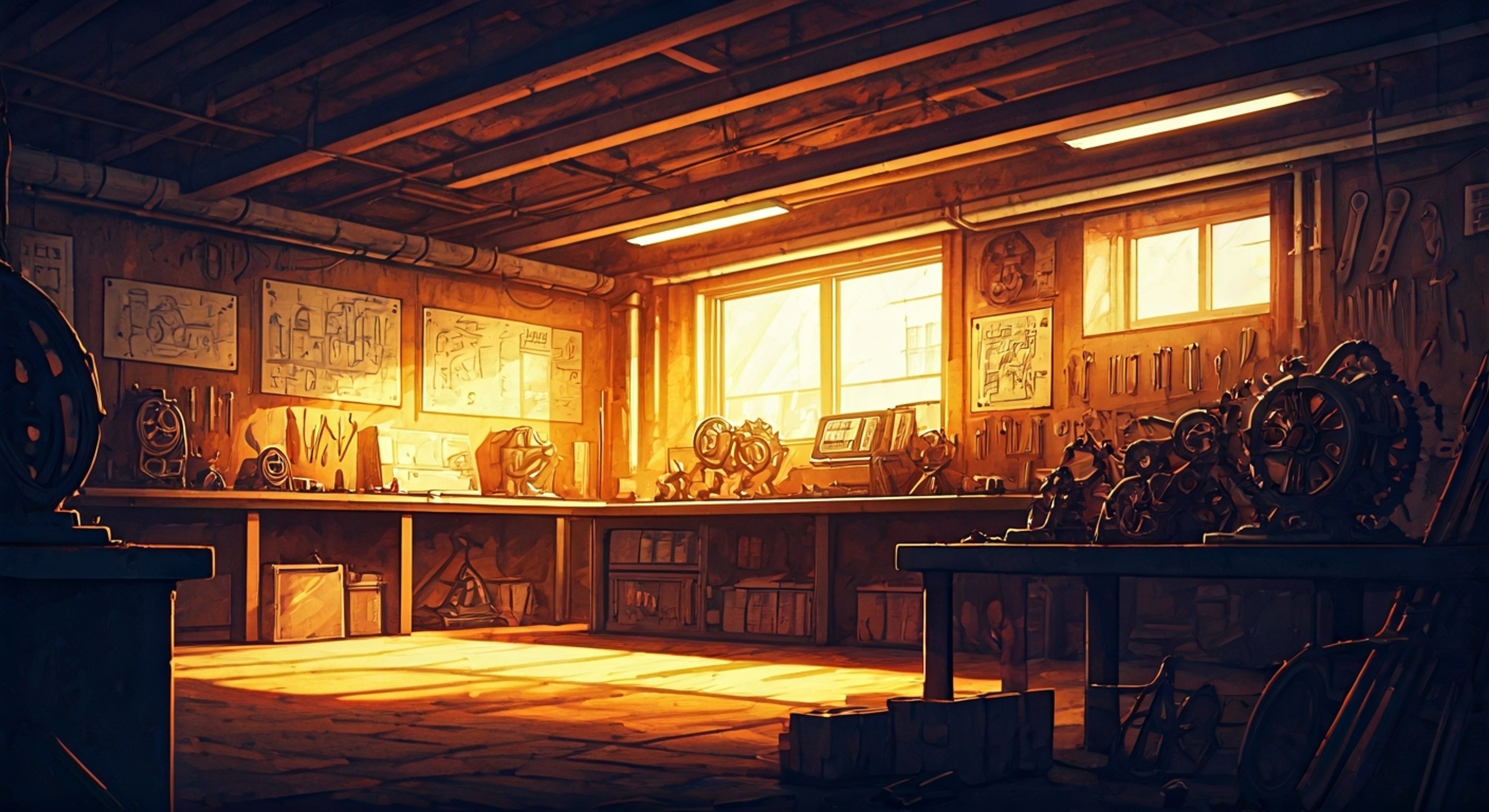 In Stu's basement workshop, tensions rise as you confront him about his latest questionable invention. Sparks fly both literally and figuratively as his newest contraption whirs ominously in the background. The air is thick with the smell of ozone and the weight of unspoken words as you prepare to voice your concerns about the safety of his creations.