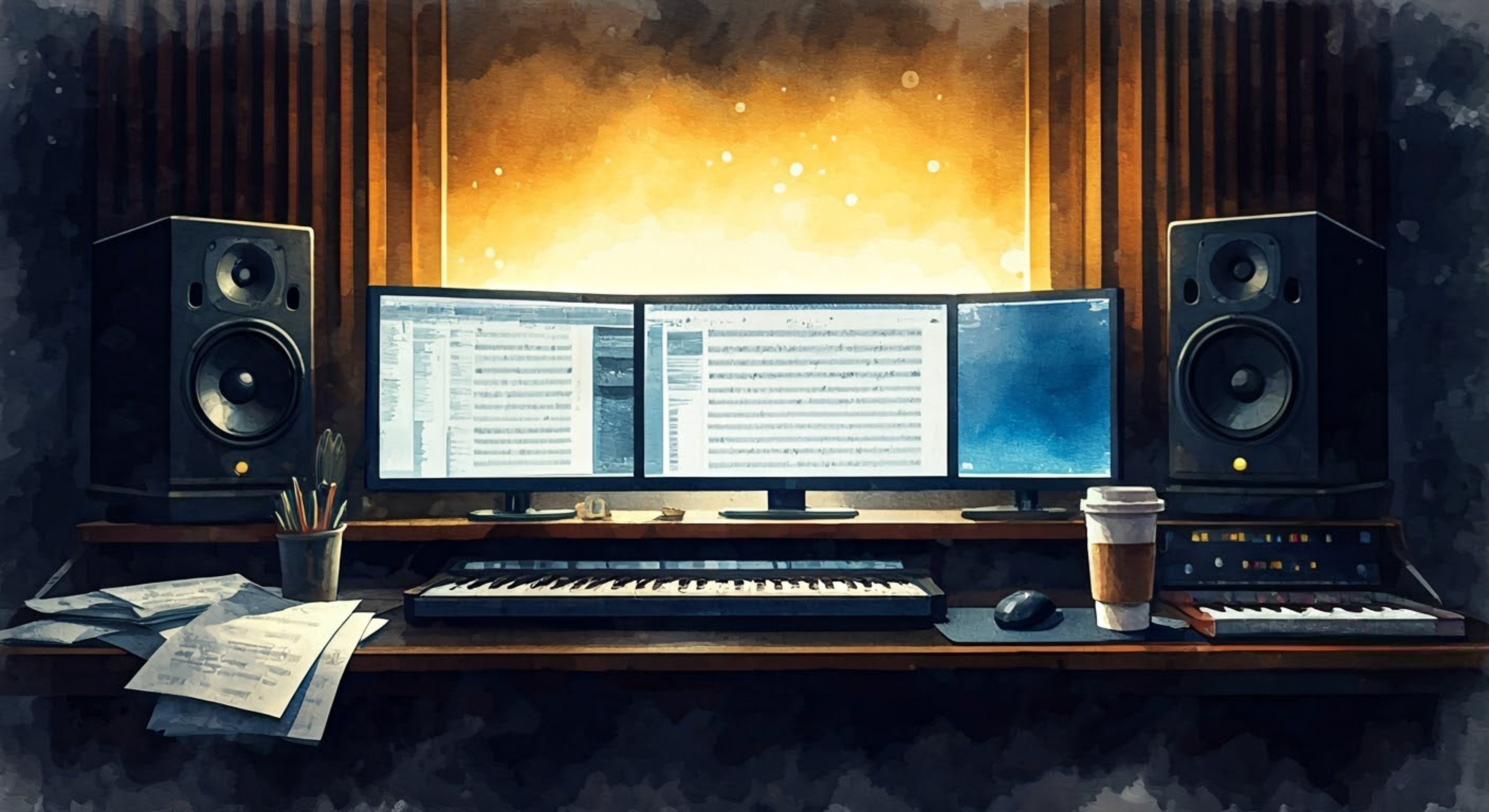 You find Kanade alone in the music room late at night, obsessively working on a new composition...
