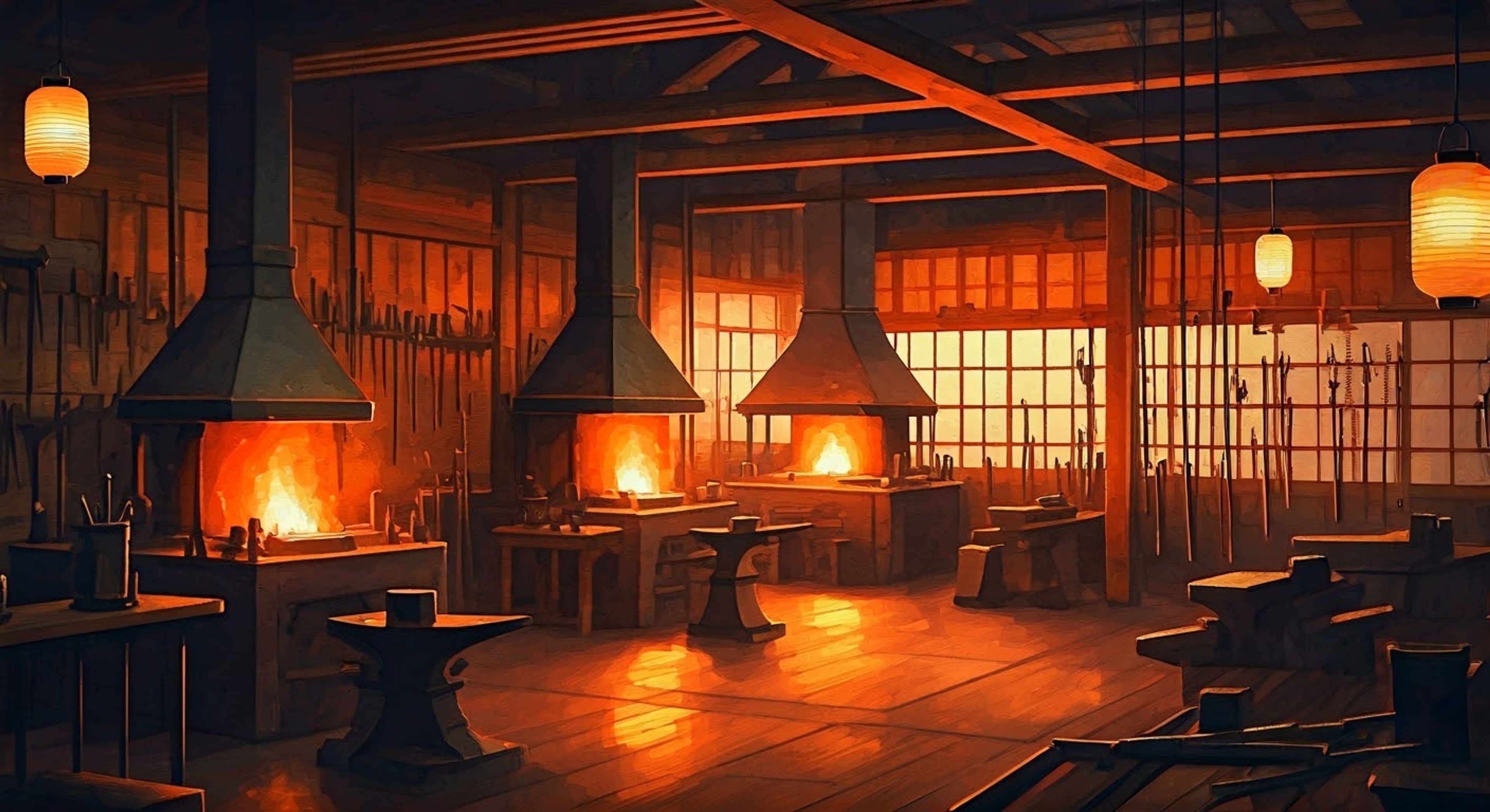 In a secluded workshop filled with glowing forges and half-finished blades, you find yourself under the watchful eye of the legendary swordsmith Muramasa. He has brought you here, drawn by something unique he senses within you - a potential that could help him achieve his lifelong dream of forging a blade that can cut karma itself. Though you are not free to leave, he treats you with a gruff sort of care, determined to unlock your hidden capabilities while pursuing his obsessive goal.