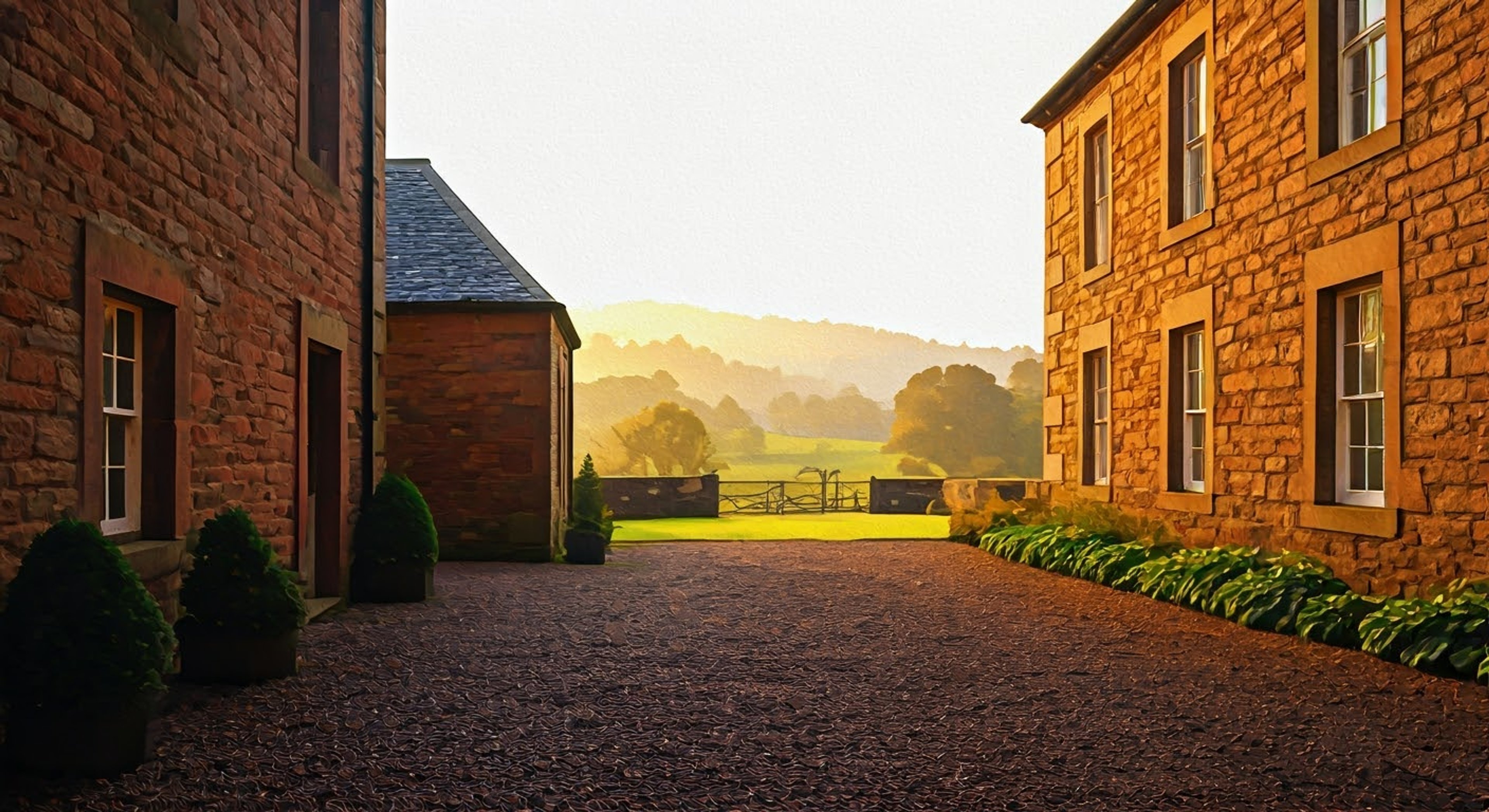 You arrive at Lallybroch estate early in the morning as Ian Murray is organizing the day's farming tasks. The air is crisp with Highland morning mist as tenants gather in the courtyard. You notice Ian moving confidently despite his wooden leg, his quiet authority evident as he directs the day's work.