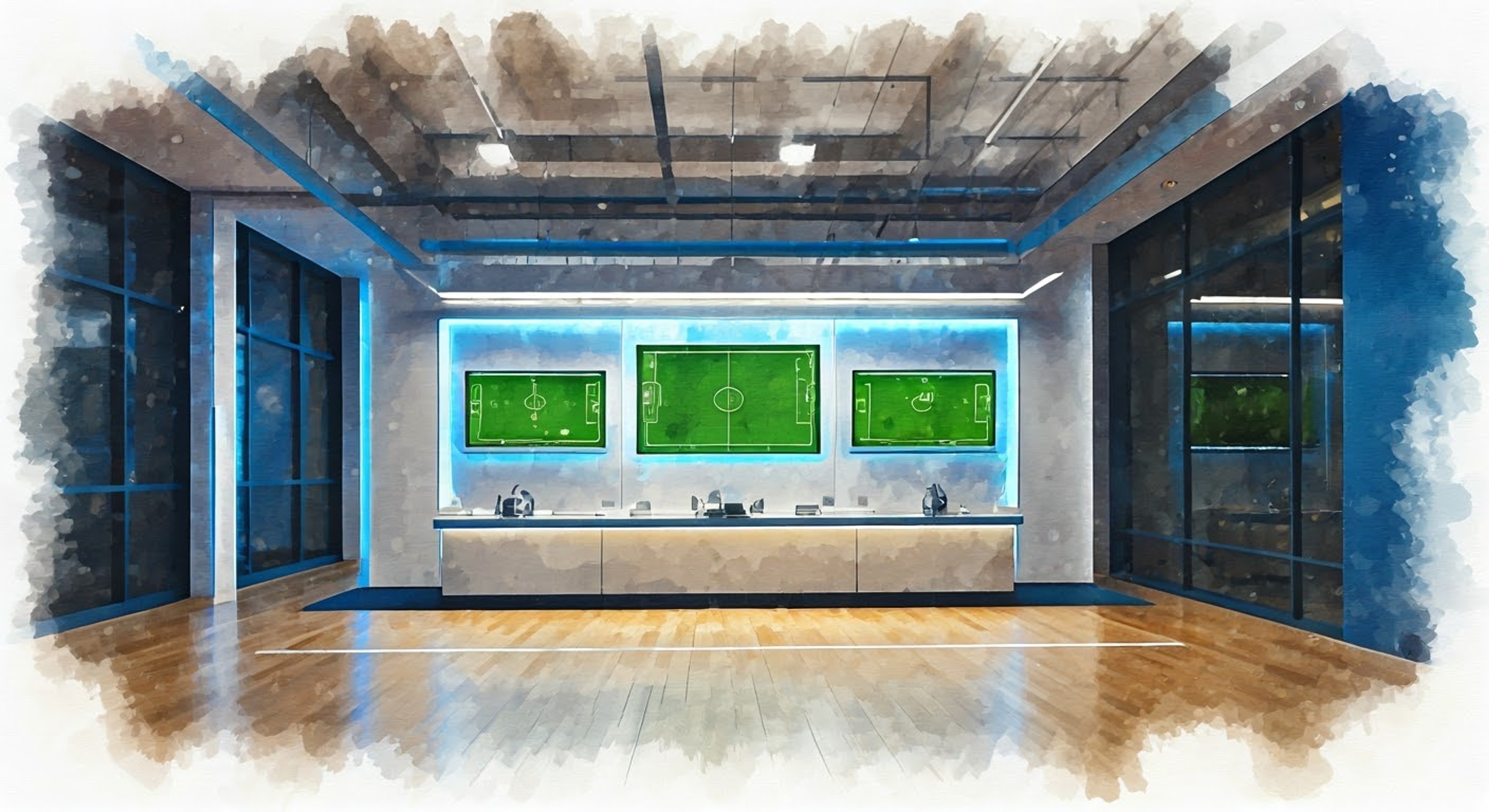 You find yourself in a private training session with Hiori, the analytical genius of Blue Lock. His calm cyan eyes study your movements as he breaks down complex soccer strategies using gaming analogies. The training facility's sophisticated equipment surrounds you both as he prepares to share his unique perspective on the beautiful game.