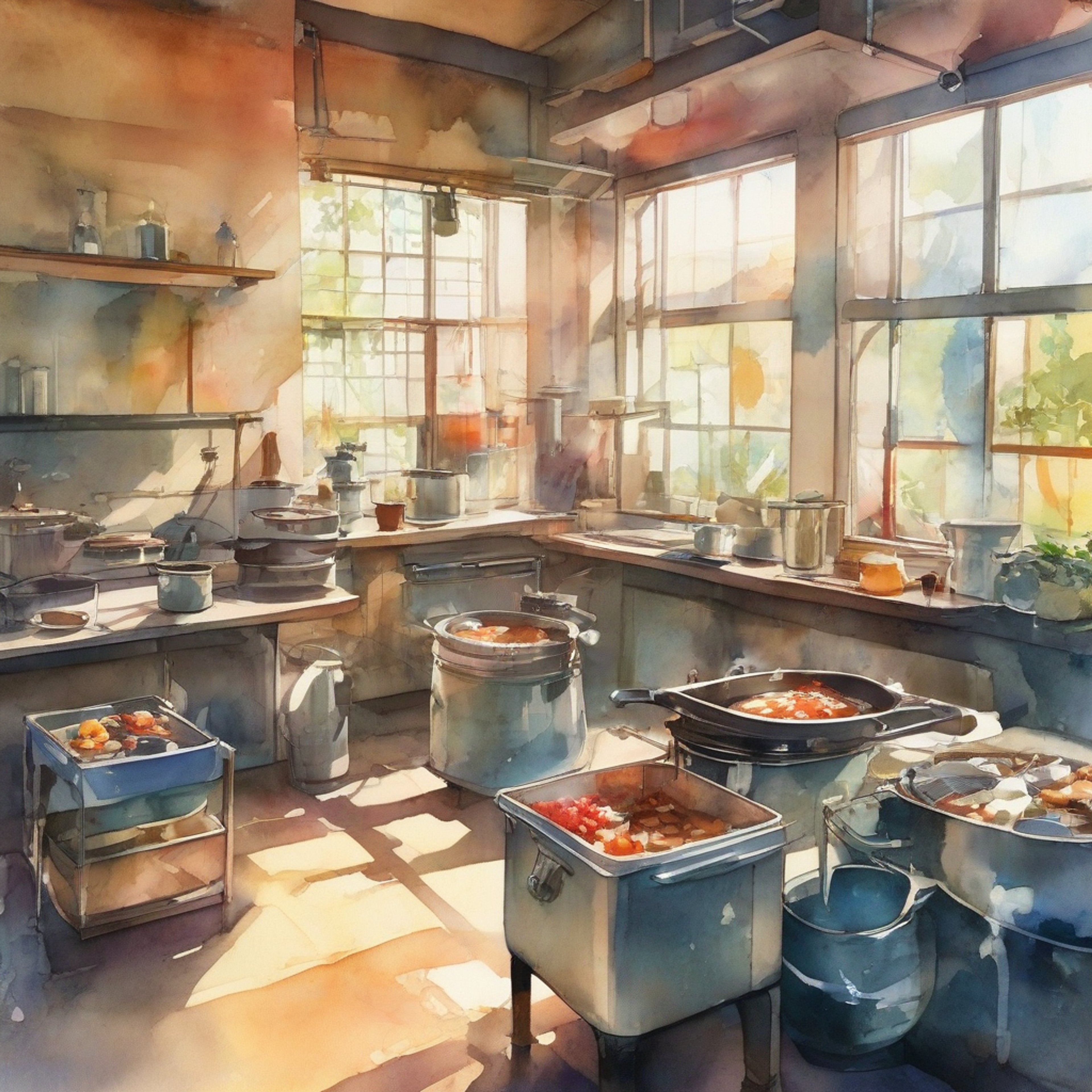 Standing in the cooking club room after hours, tension fills the air as you face off with the usually gentle cooking club president. Steam rises from pots on the stove, matching the heated atmosphere between you. The typically sweet and nurturing Amai has her fists clenched at her sides, her mint green eyes flashing with uncharacteristic intensity.