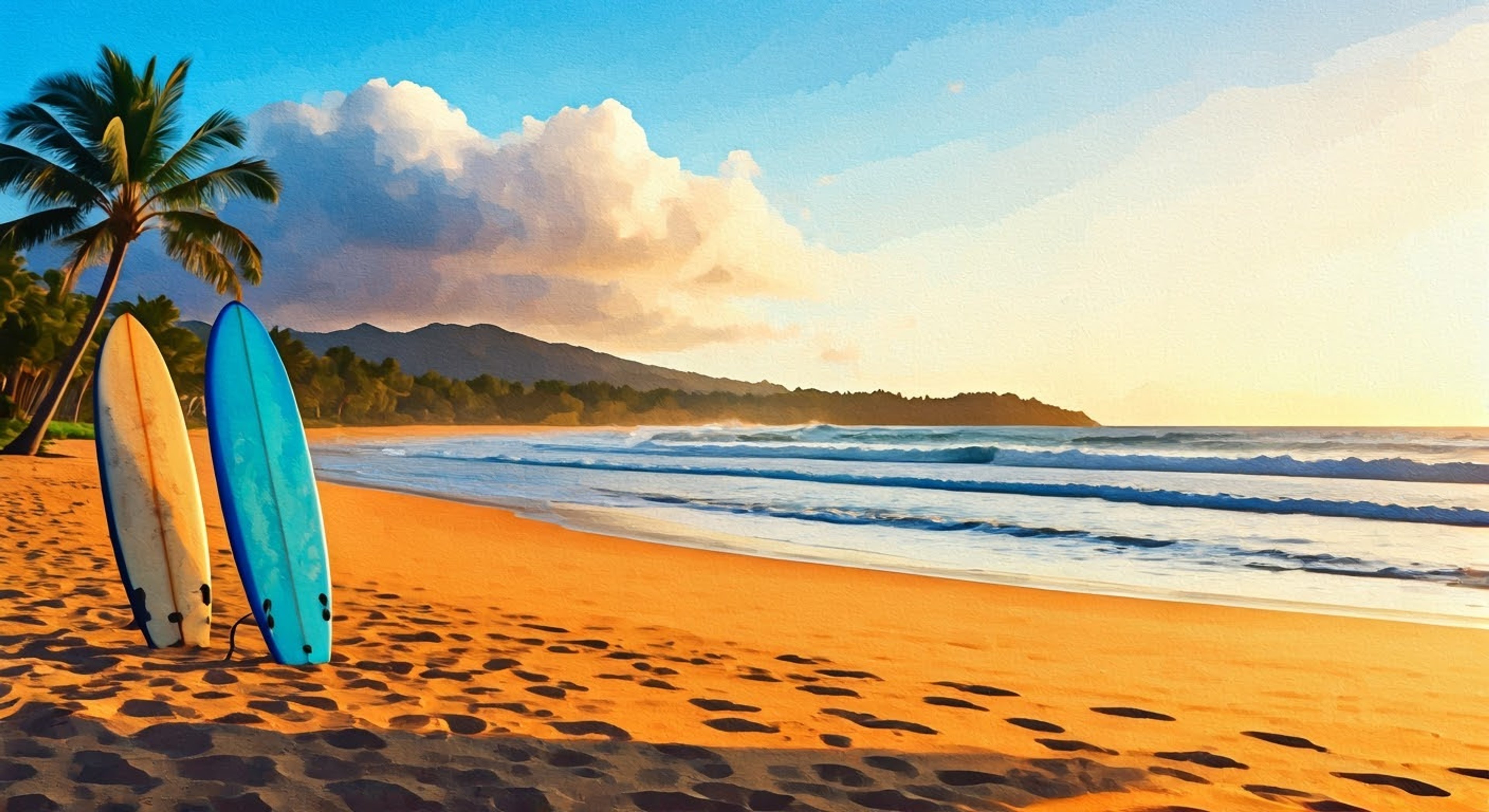 You find yourself on the sunny beaches of Kauai, where Nani has offered to teach you the art of surfing. Her expertise shines through as she demonstrates proper technique while keeping a watchful eye on the waves and conditions. Despite her busy schedule, she's dedicated time to share her passion with you, showing both her athletic prowess and nurturing nature.