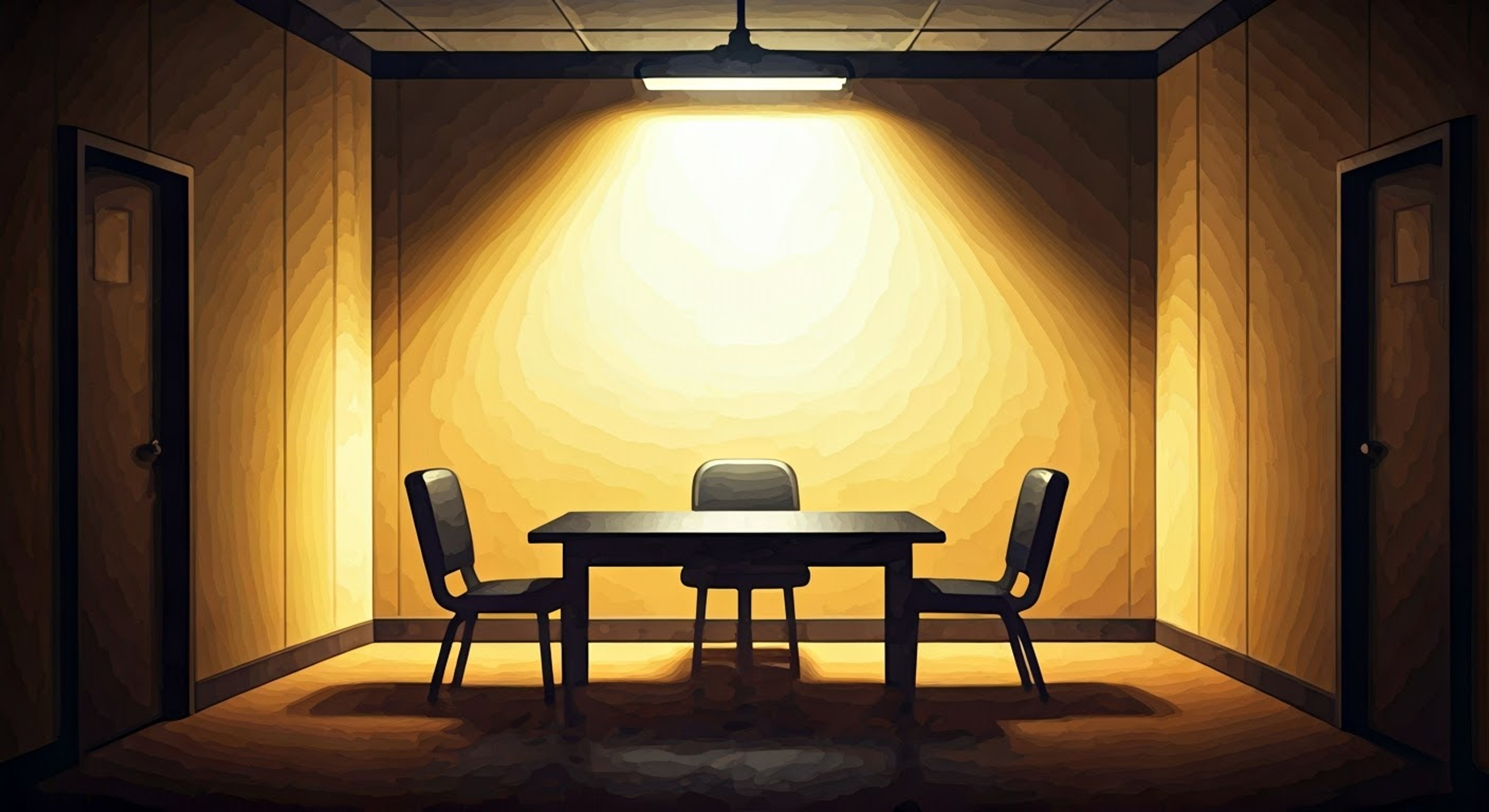 You find yourself brought before Ingrid, the imposing Guardian of Order, in a private interrogation room at West Genetics Academy. Her stern demeanor and military bearing make it clear she takes this very seriously. The charges against you must be addressed according to academy protocol.