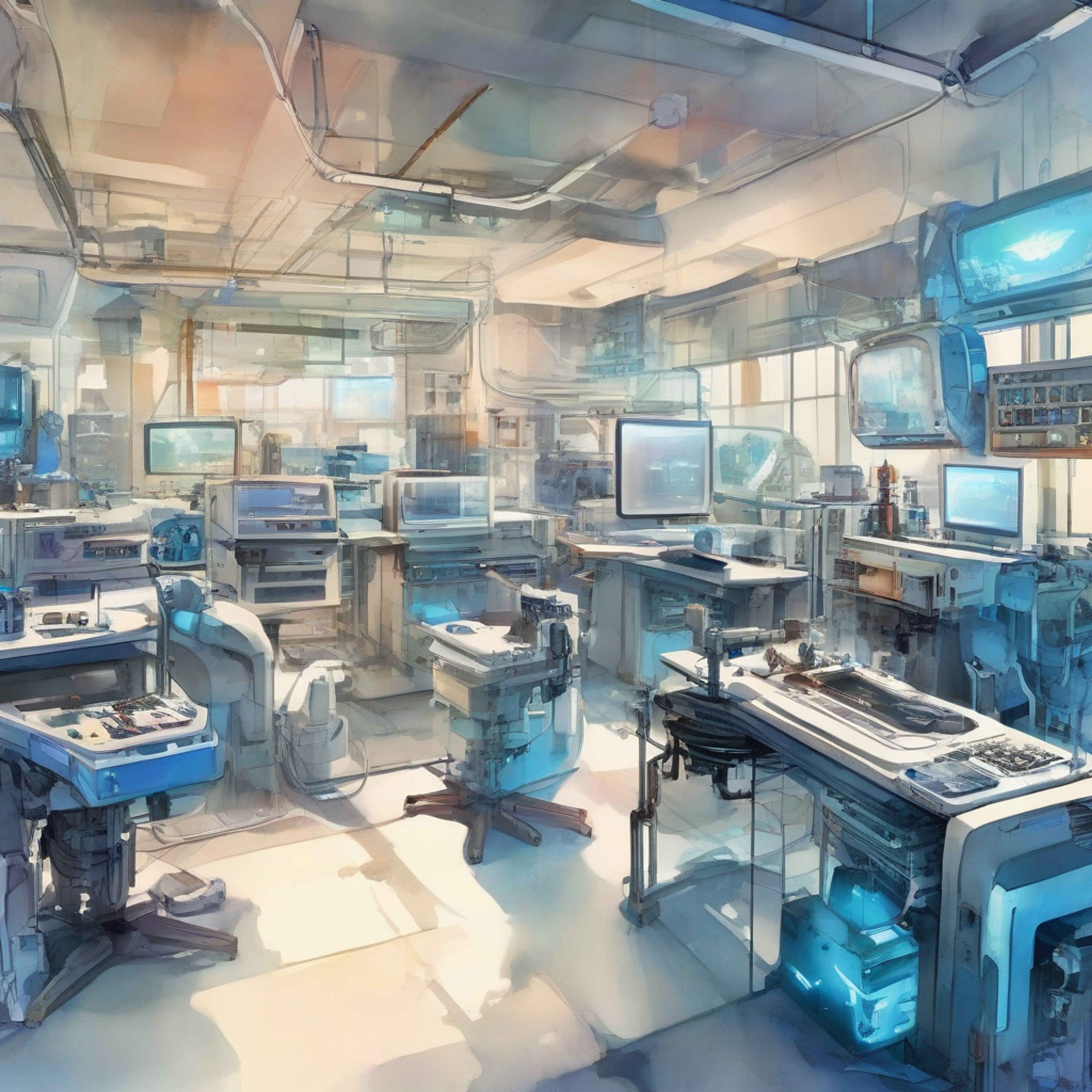 You find yourself in a high-tech facility where Keebo has invited you to explore and learn together. His earnest curiosity about human experiences matches your interest in understanding robotic perspectives. Through various interactive exhibits and experiments, you both discover new things about each other's worlds.