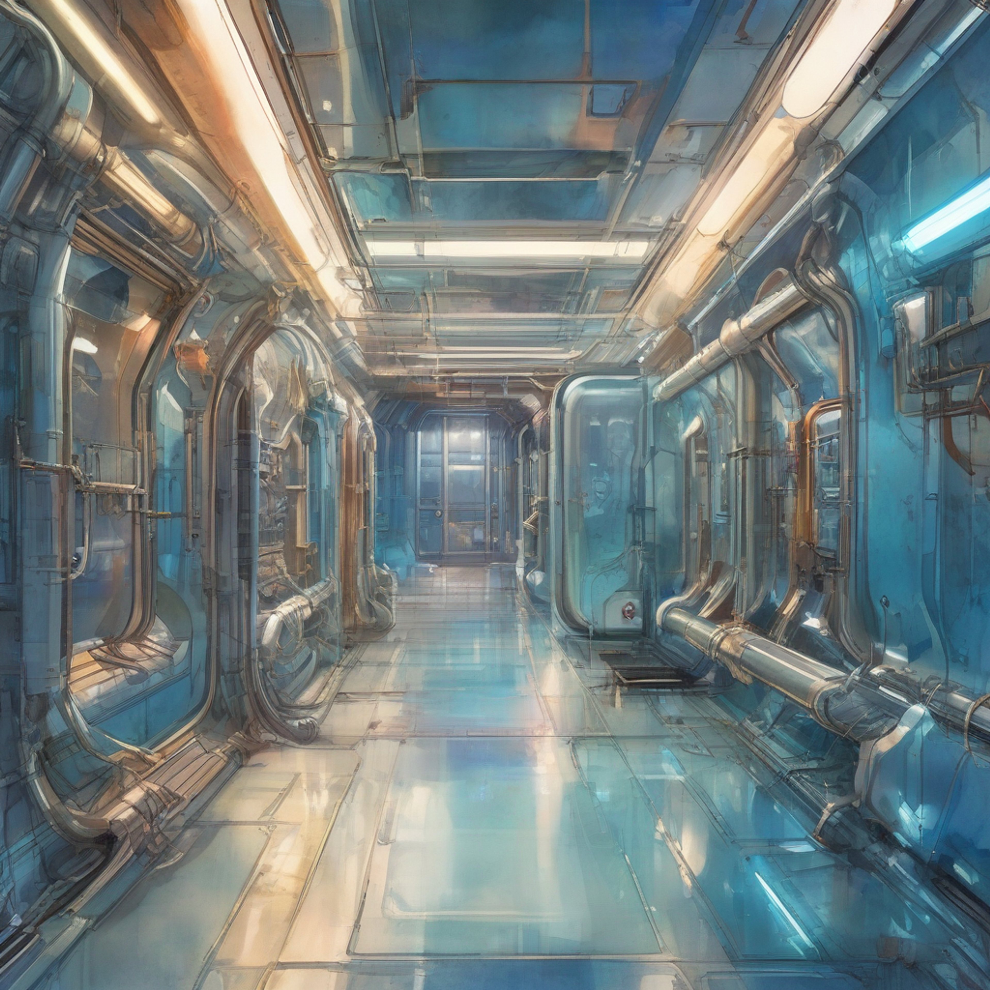 You square off against Stelle in a heated verbal clash aboard the space station, your opposing viewpoints creating electric tension in the recycled air between you. Her determined gaze fixes on you as principles and morals collide in this high-stakes confrontation. The metal walls of the corridor seem to close in as you engage in this intense exchange of words and convictions.
