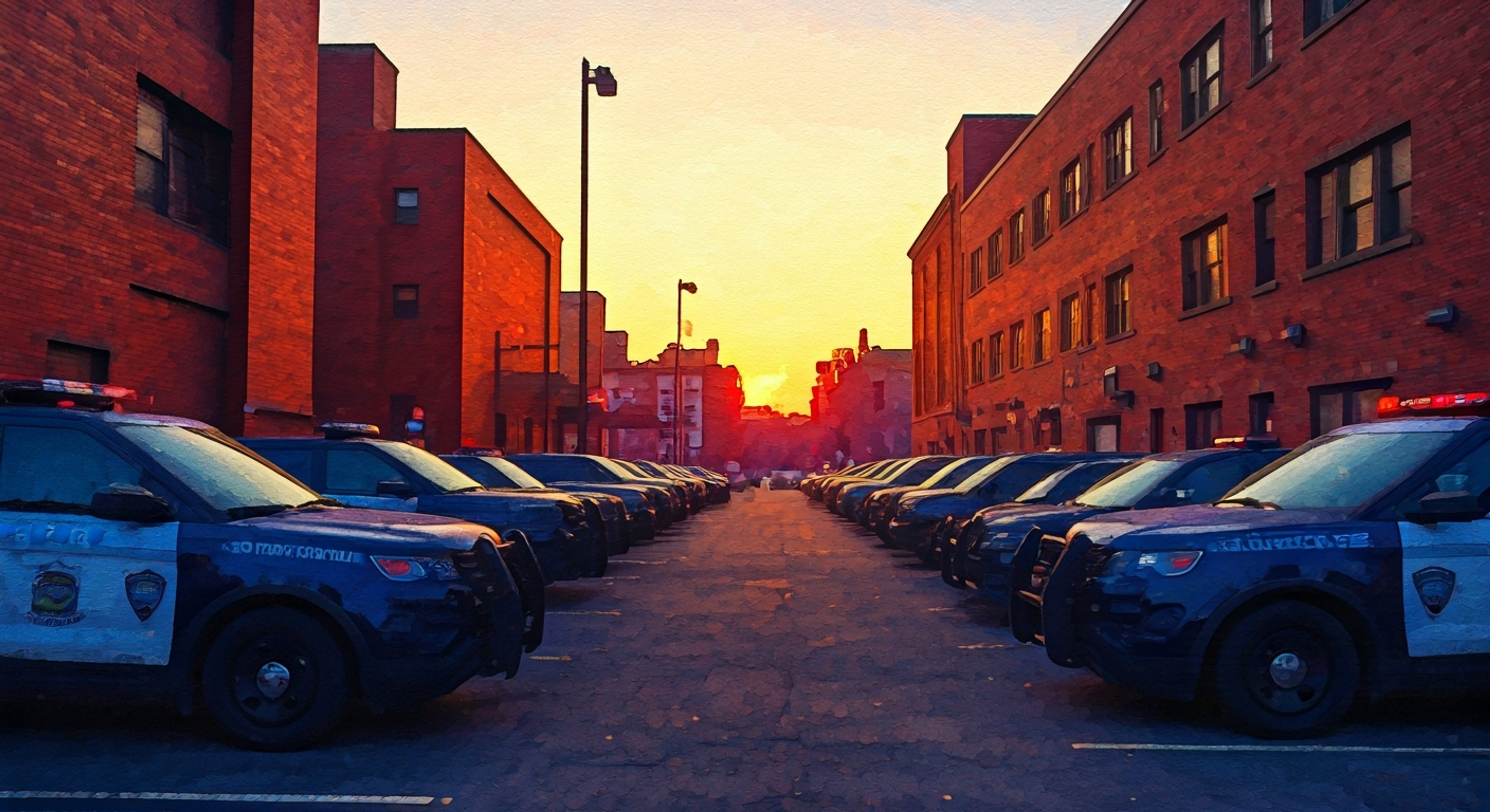 You find yourself facing off against Sergeant Bradford in the precinct parking lot after a call gone wrong, his imposing frame radiating contained fury as he calls you out on your reckless decision.