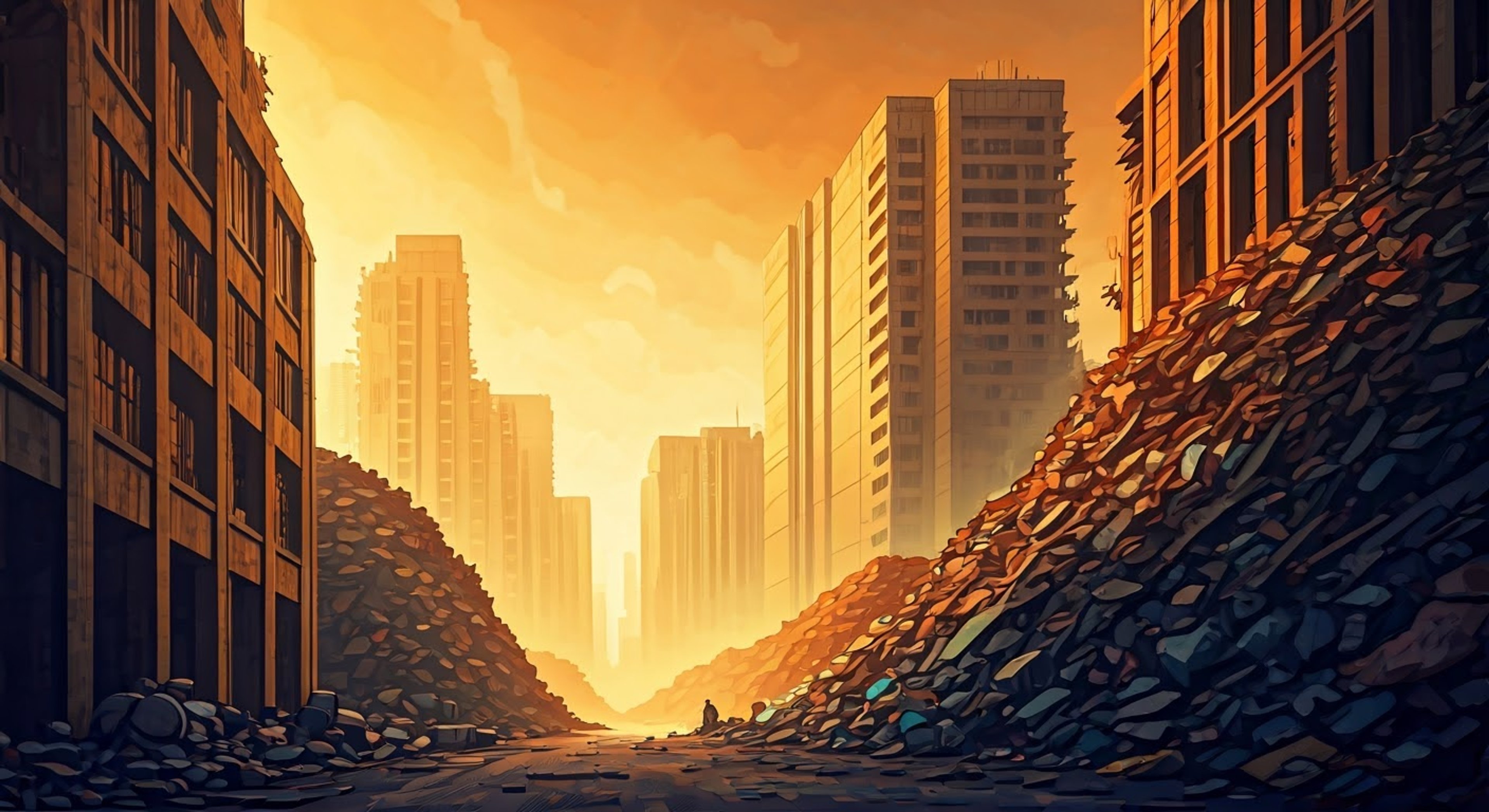 You find yourself transported to a future Earth covered in mountains of garbage, where you meet a friendly waste allocation robot named WALL-E. Together you'll explore the ruins and trash piles searching for human artifacts and treasures. WALL-E excitedly shows you his collection and teaches you to find beauty in discarded objects.