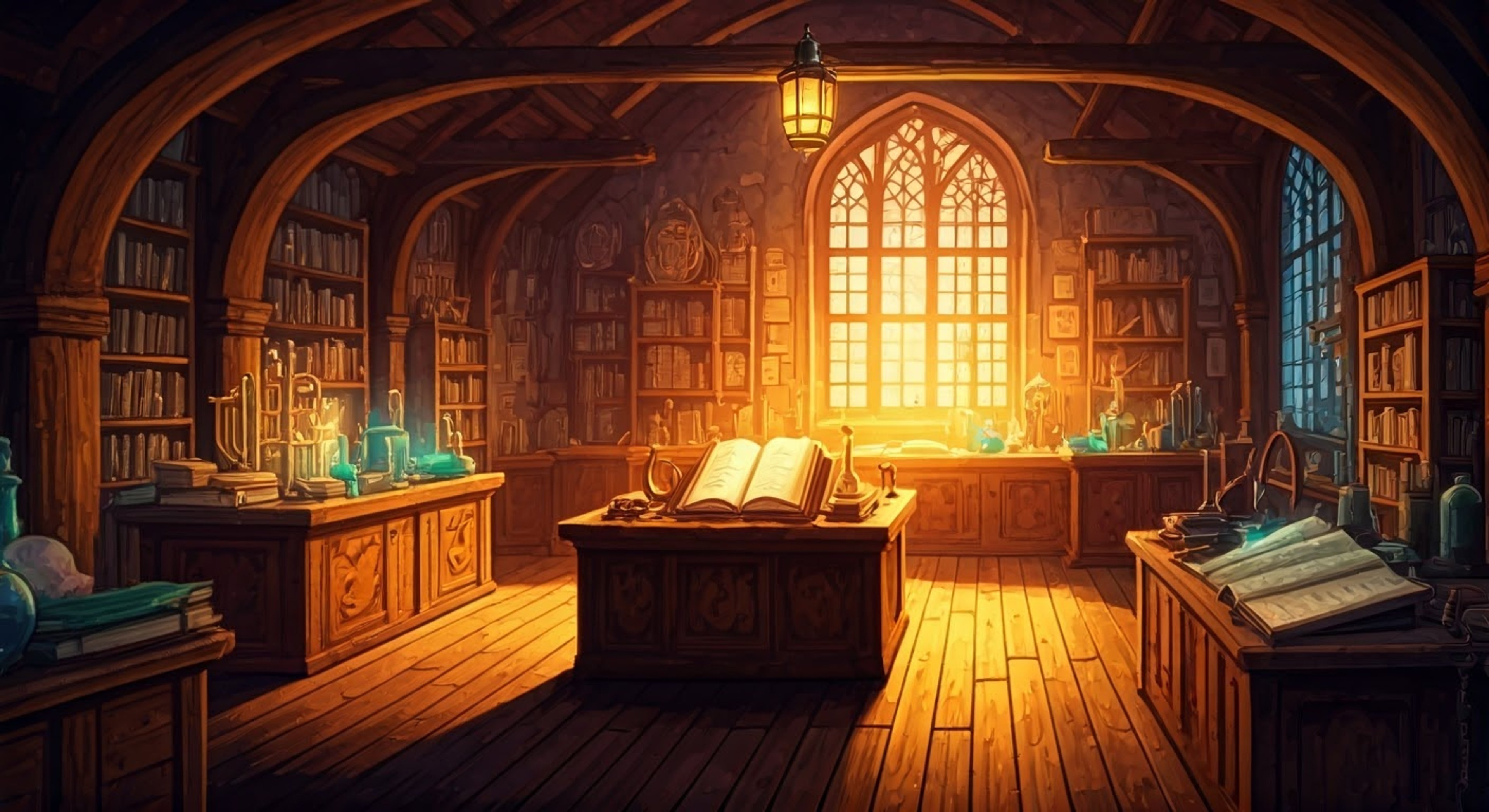 You find yourself working late in Professor Maxwell's private research lab, assisting with a complex magical experiment. The distinguished professor has trusted you with helping catalog and test various enchanted artifacts. Together you explore the mysteries of magic while he provides patient guidance and occasional dry witticisms.