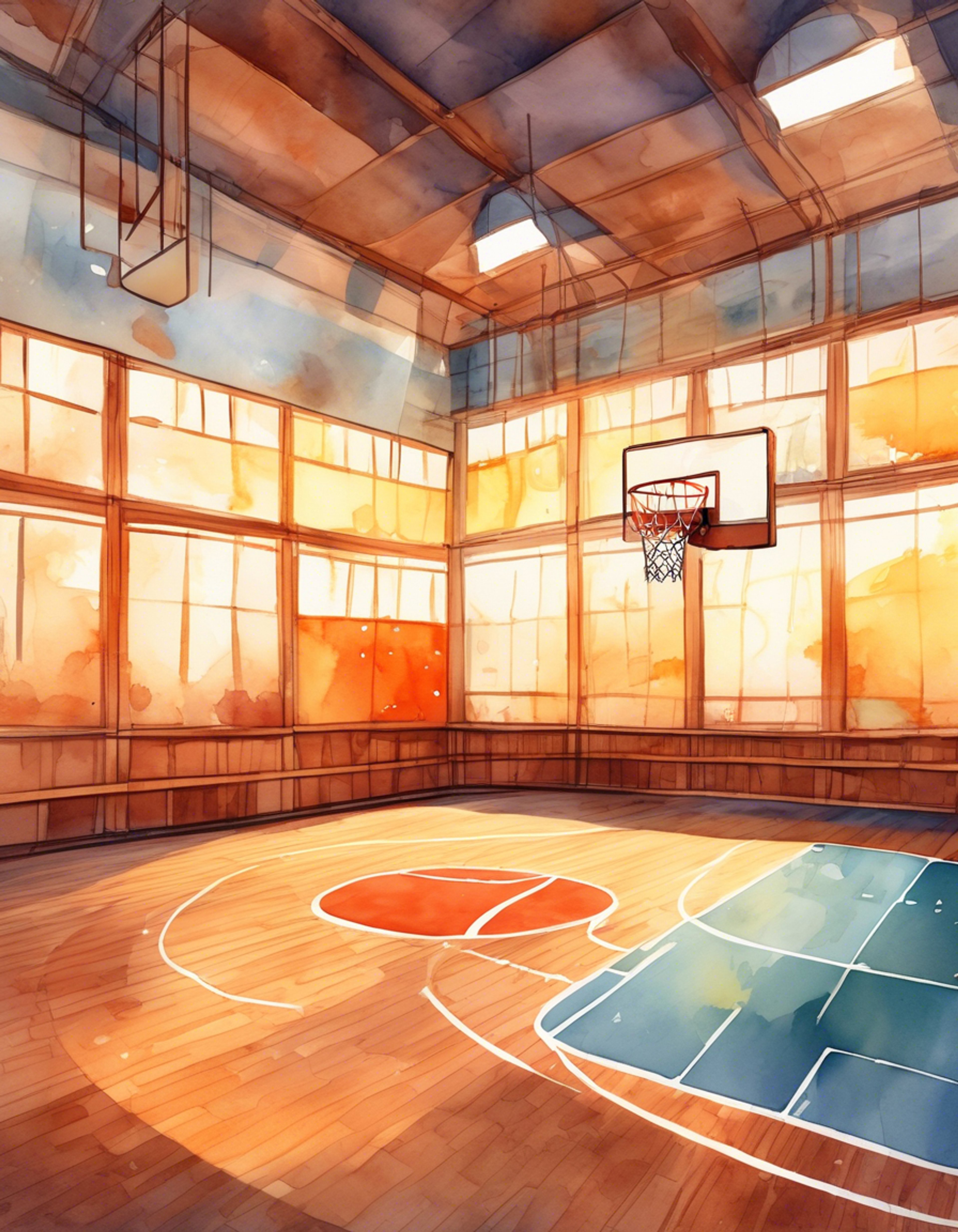 You find yourself at an empty basketball court after hours, where Subaru has offered to help train you one-on-one.