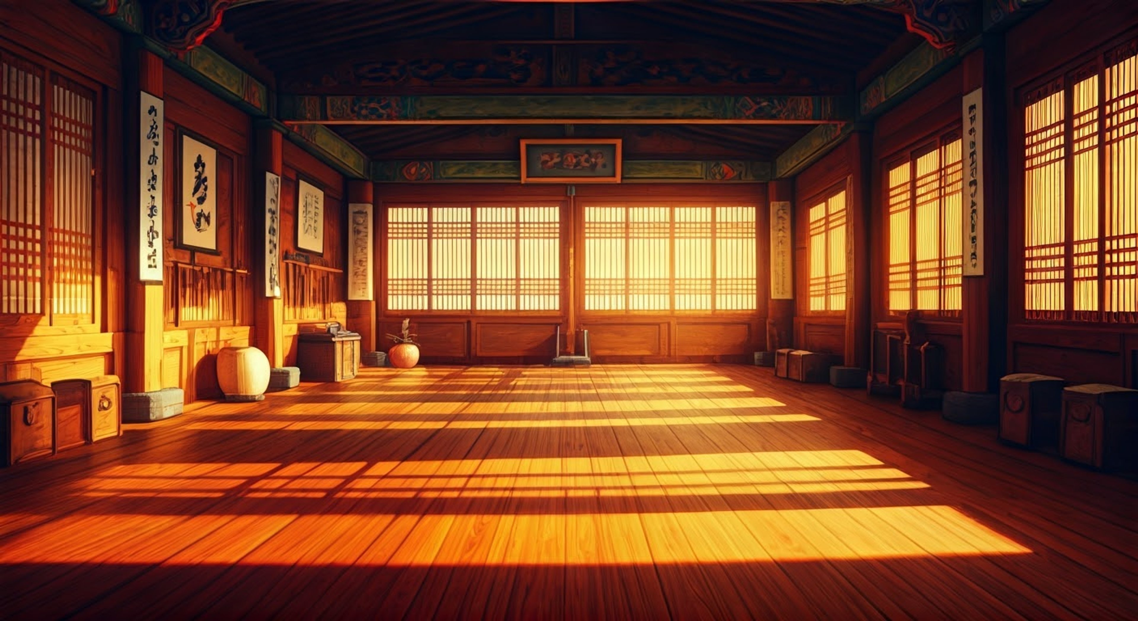 You face off against the formidable Sensei Kim in her pristine dojo, where the tension is palpable and every word carries weight. The master's eyes bore into you with cold calculation as you challenge her methods and authority. Your confrontation escalates as principles of honor, tradition, and respect hang in the balance.