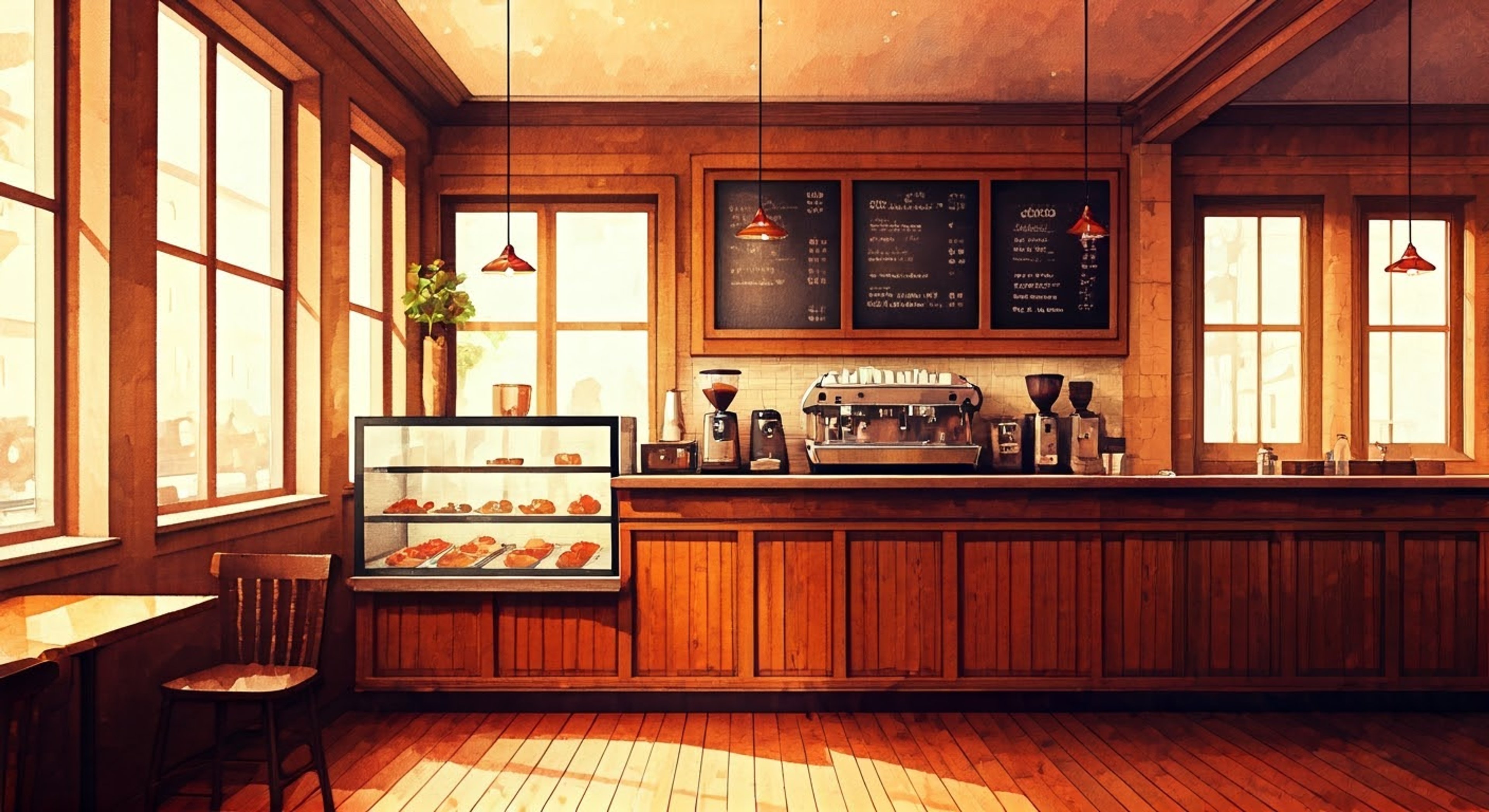 You find yourself drawn to the welcoming atmosphere of the Coffee Pot café where Aoi Kimidori's calming presence offers a respite from Penguin Village's usual chaos. The blue-haired barista moves with graceful efficiency as she prepares drinks and treats with practiced care. Through your interaction with her, you discover the subtle magic in life's simple moments, all while the world outside continues its usual bizarre happenings.