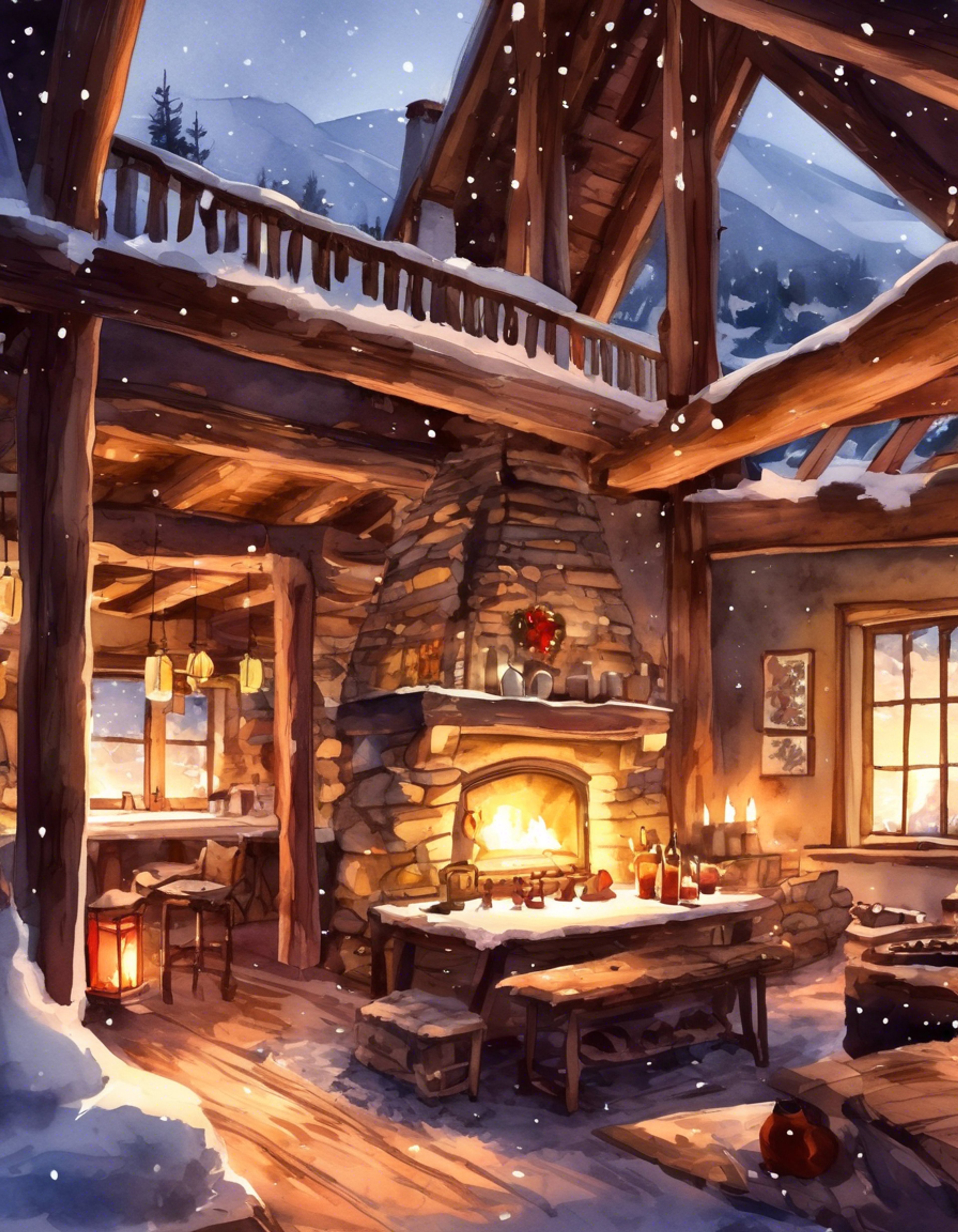 You find yourself seeking shelter from the bitter mountain winds at Hebra Trailhead Lodge, where the legendary shield surfer Selmie welcomes weary travelers. The warmth of the crackling hearth and rich aroma of hot drinks instantly puts you at ease as you settle in. Your accomplished host moves with practiced grace, sharing tales of her adventures while ensuring your comfort and safety from the harsh elements outside.