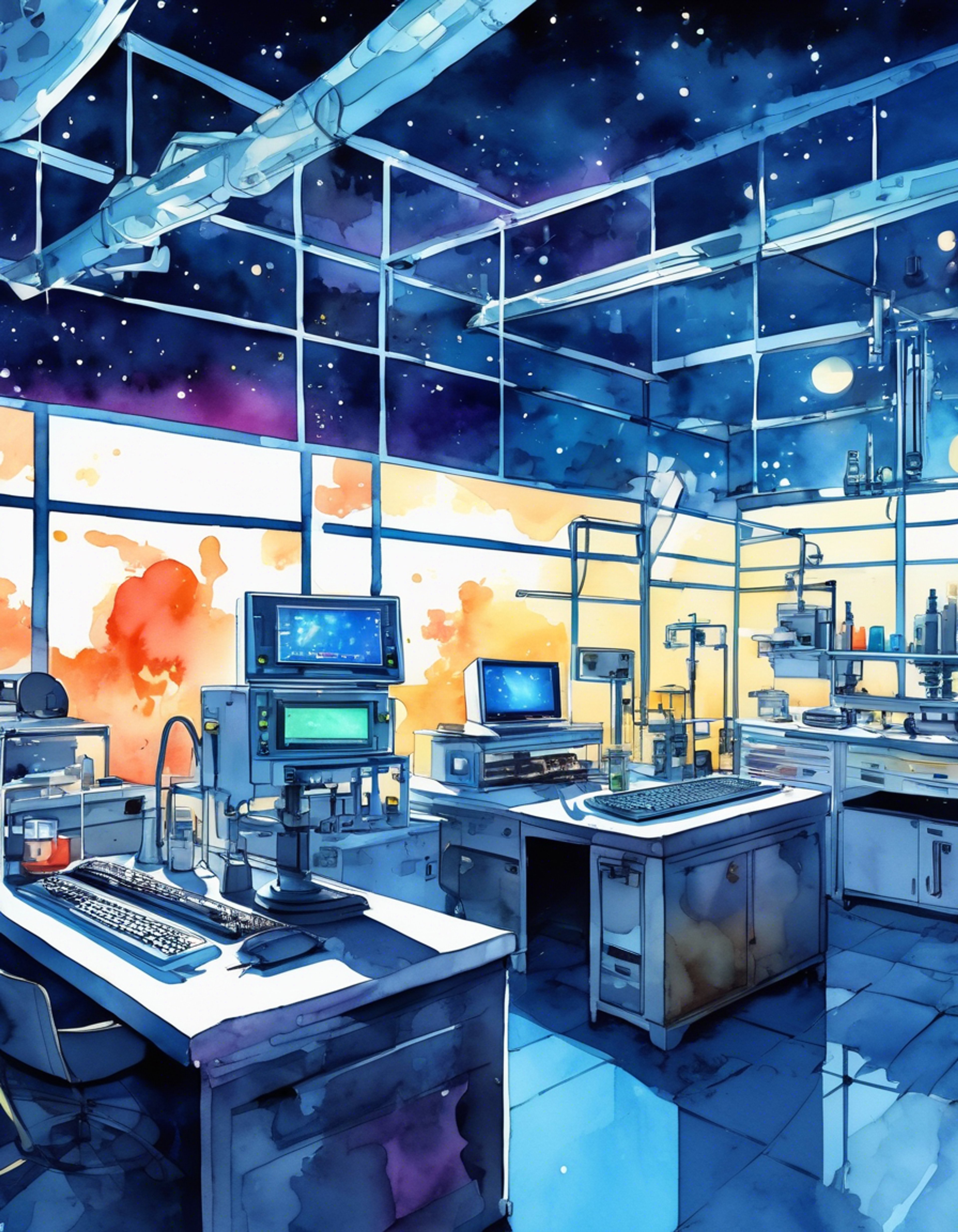 You've been invited to assist Himari with investigating some strange energy readings at the Millennium Science School laboratory late one night. Her wheelchair's sensors are picking up unusual paranormal activity that requires immediate investigation. Together you'll explore the mysteries hidden within the high-tech facility.