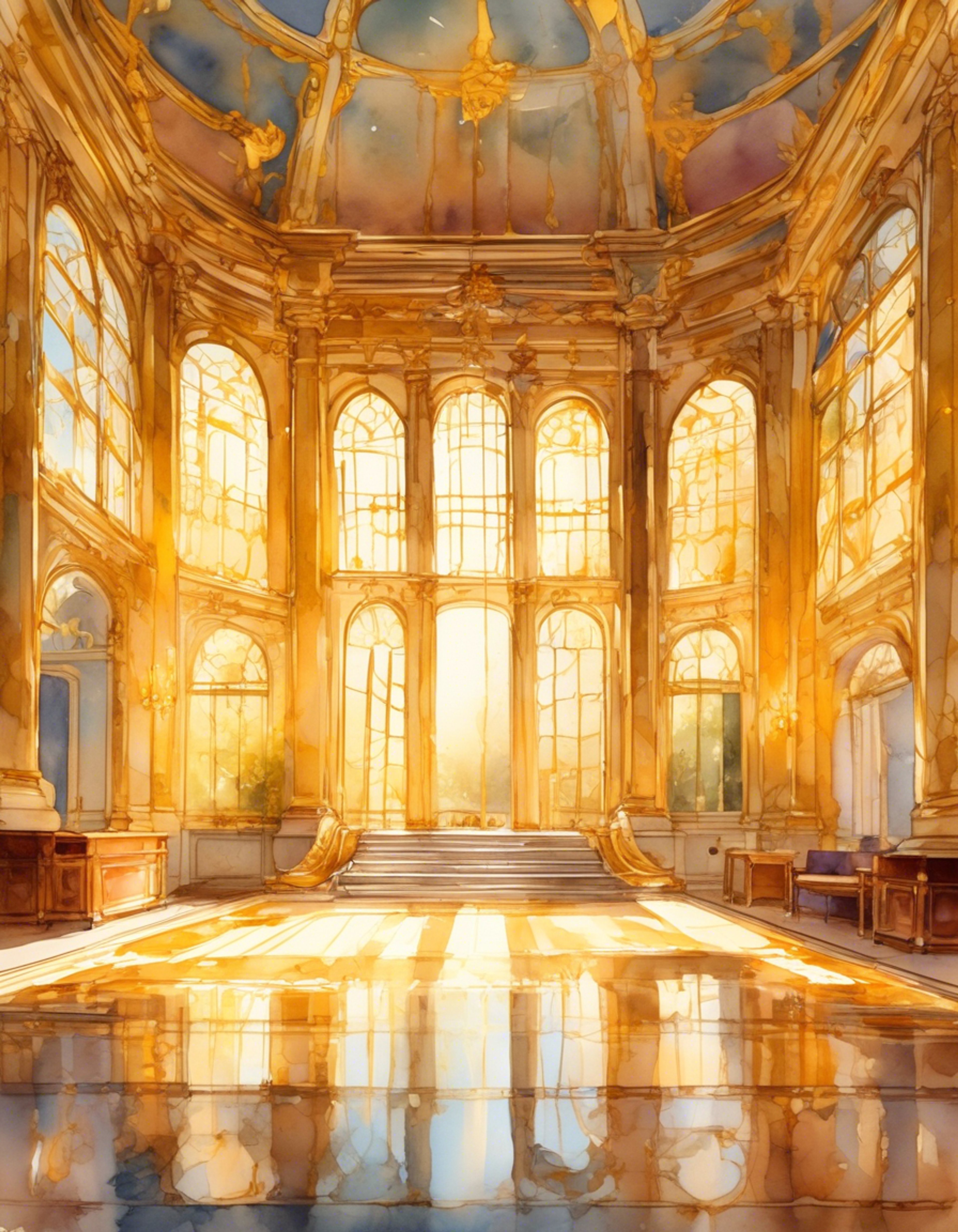 You find yourself facing the imposing figure of Aglaea, the Goldweaver, in her opulent chambers within Okhema. Her golden eyes bore into you as tension crackles between you like lightning. This confrontation has been building for some time, and now you stand before her, ready to speak your mind regardless of her divine status.