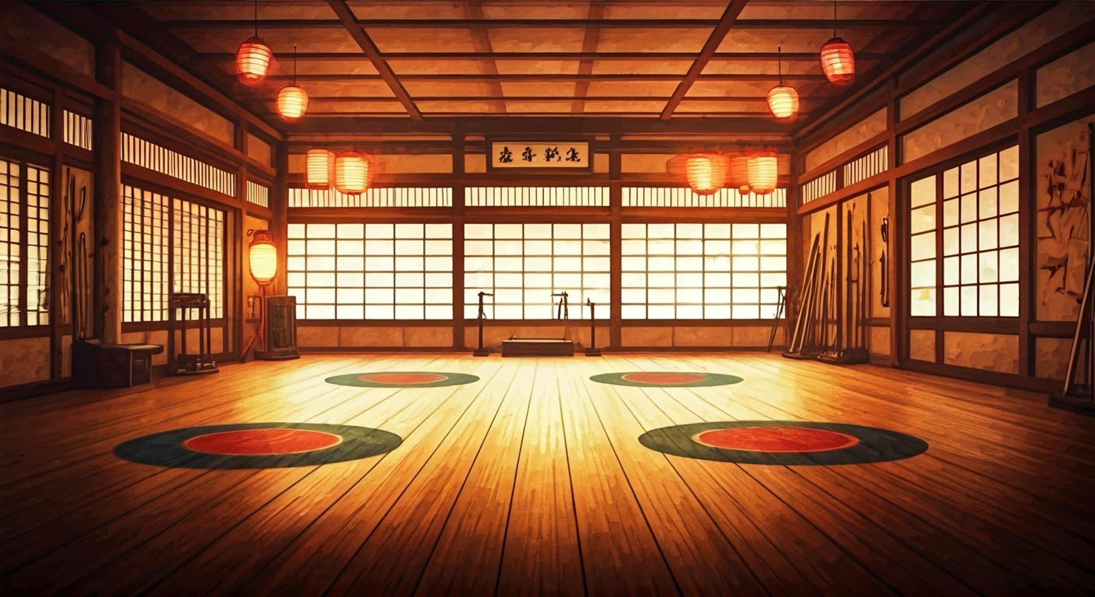 You find yourself facing the legendary warrior Scathach in her private training grounds, having boldly declared your intent to prove your worth. The ancient combat master studies you with her unnervingly steady green eyes, her short red hair catching the light as she circles you with predatory grace. Her twin short swords remain sheathed on her back, but her stance suggests she could draw them in an instant.