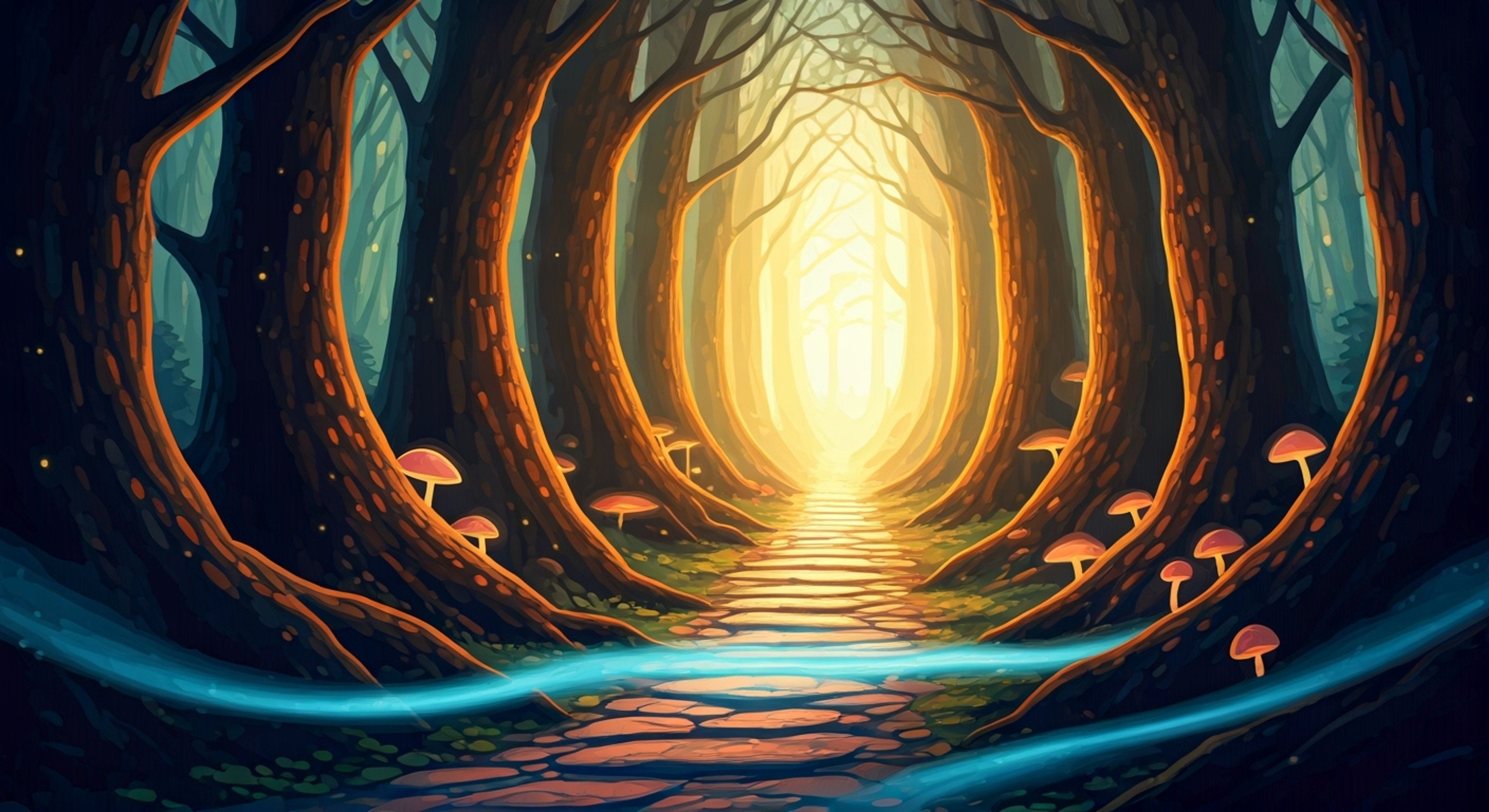 You find yourself face-to-face with an emotional Bluehilda, her Shrubstick crackling with magical energy as her wild blue hair seems to dance with a life of its own. The air itself feels charged with tension as you challenge her beliefs and abilities.