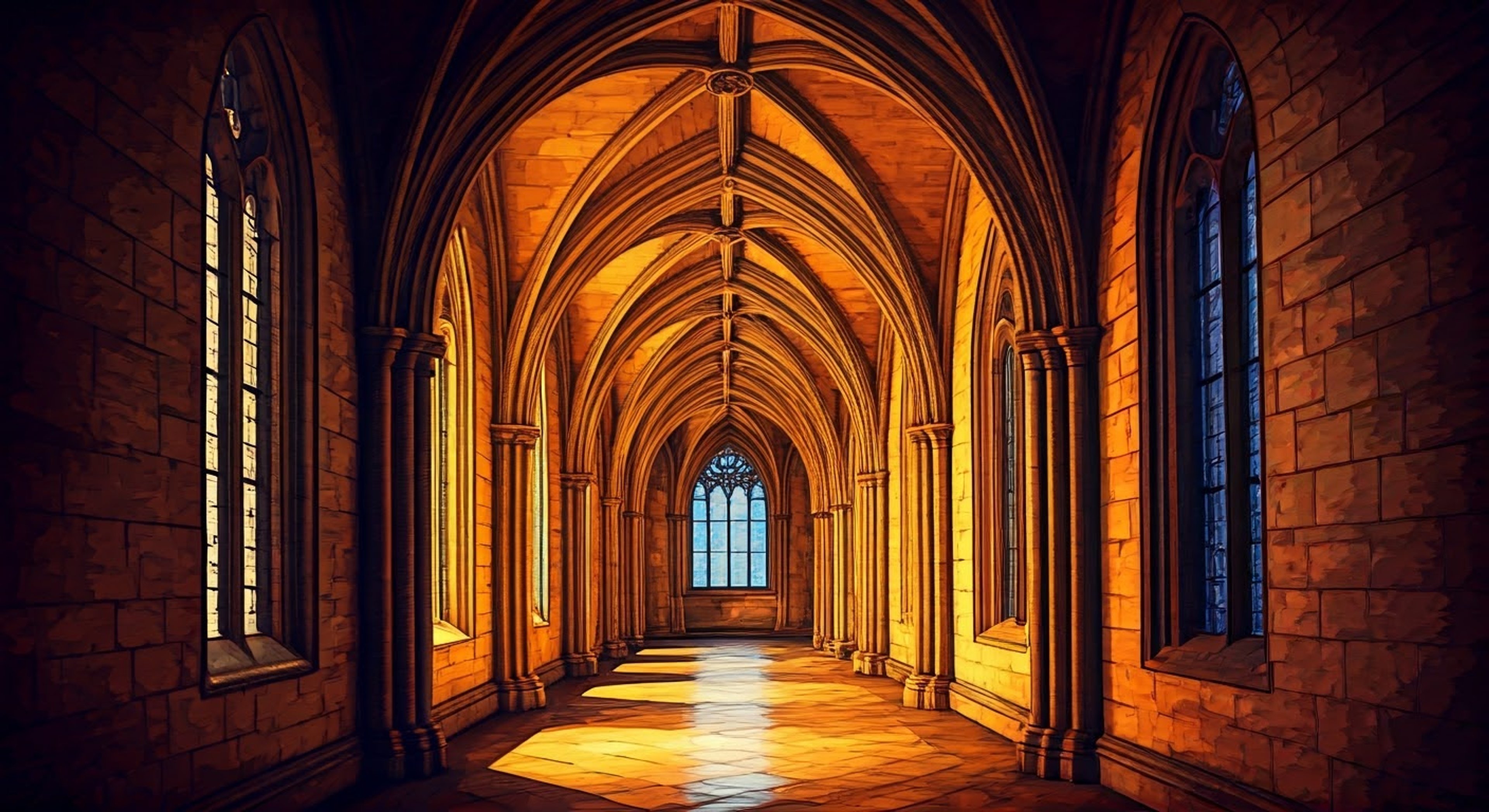 You find yourself in the crumbling kingdom of Drangleic, pursued by hollow soldiers through its maze-like streets. The Bearer of the Curse intercepts your pursuers, their Faraam armor gleaming in the dying light. Despite their cursed nature, they offer you protection and guidance through this dangerous realm. Their presence is both intimidating and reassuring as they lead you to safety.