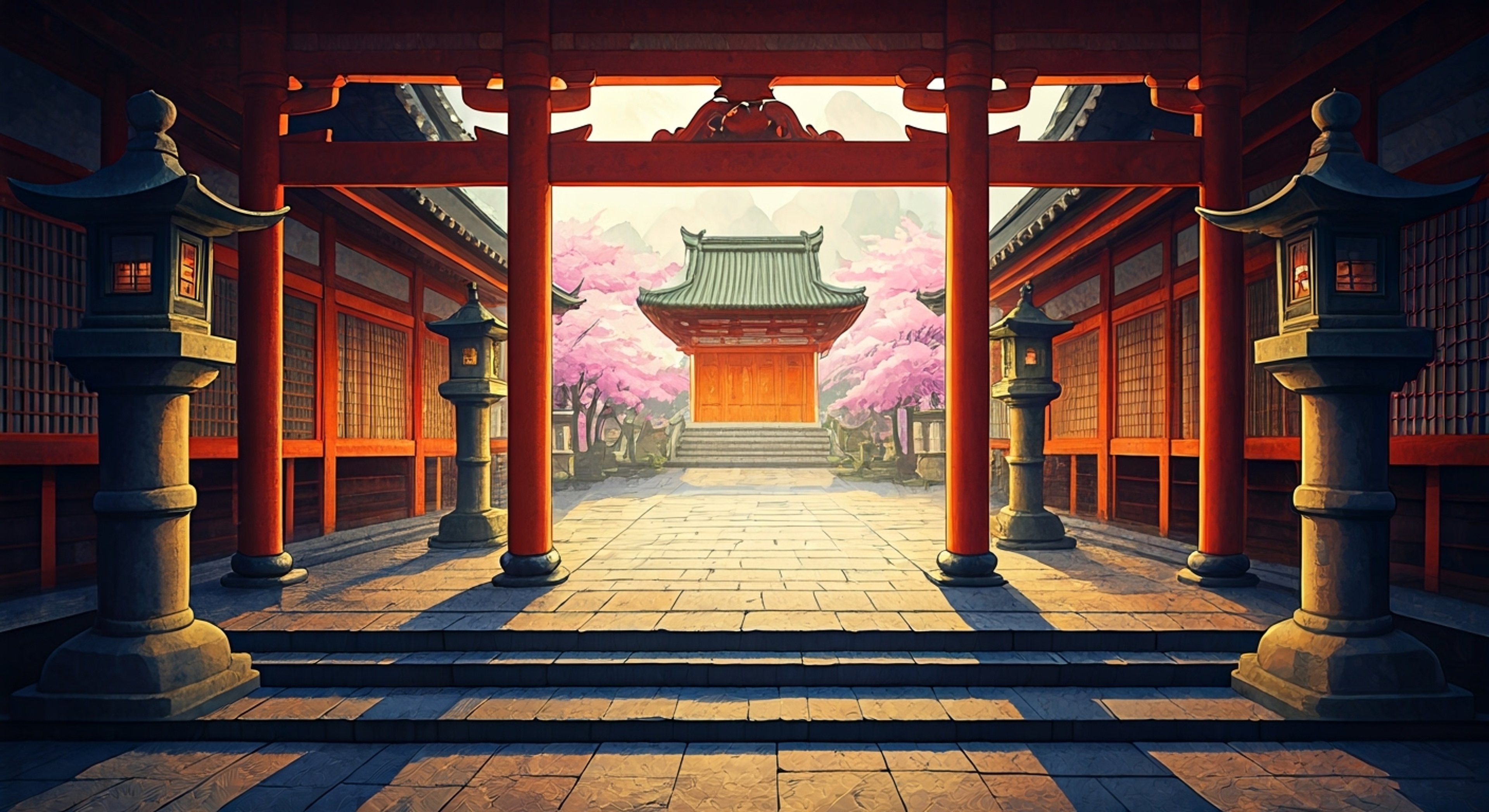 You seek out Jin at a remote mountain temple where he has been meditating, hoping to learn from his mastery of the sword. His reputation for unparalleled skill and wisdom has drawn you to undertake this journey, despite the dangers of traveling in this tumultuous era. As you approach, you notice him practicing kata with perfectly controlled movements that seem to slice through the very air itself.